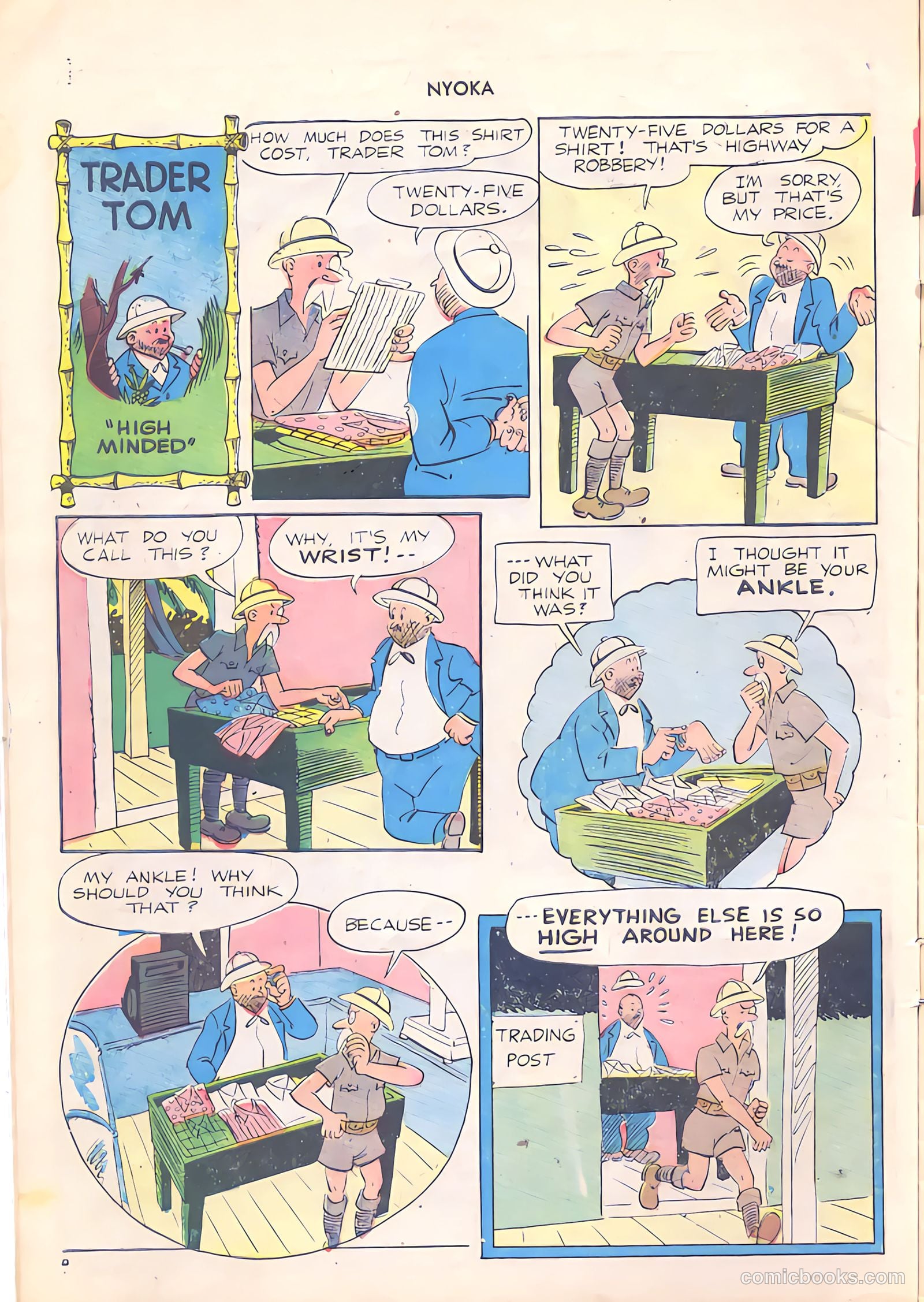 Nyoka the Jungle Girl #14 (1947) — page 10 of 36