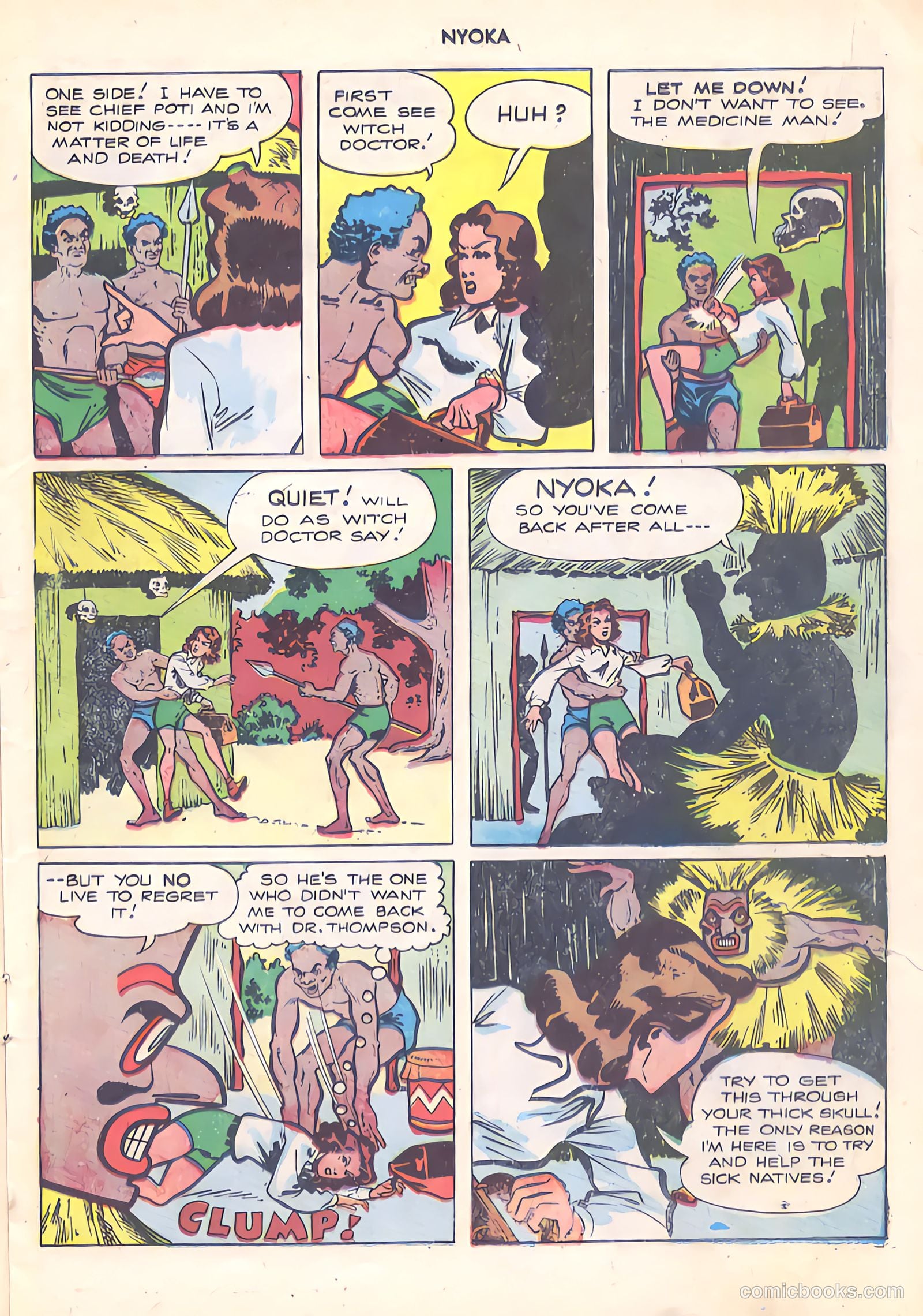 Nyoka the Jungle Girl #14 (1947) — page 15 of 36