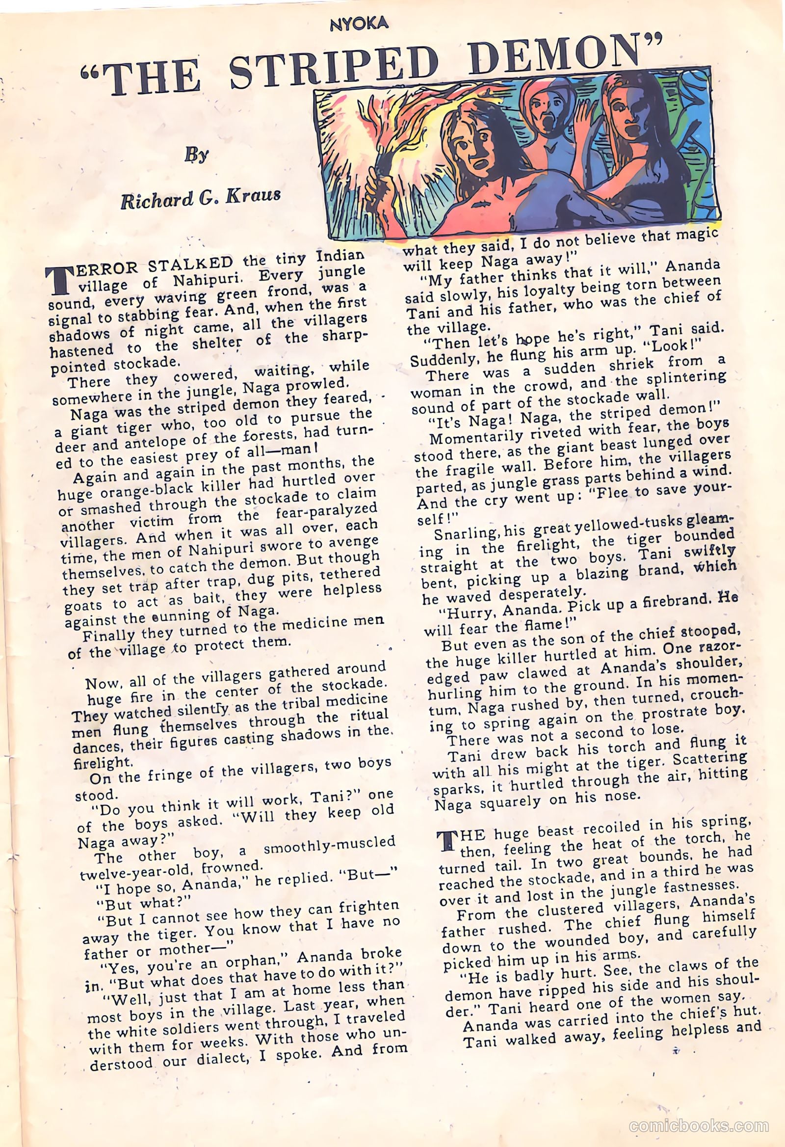 Nyoka the Jungle Girl #14 (1947) — page 25 of 36