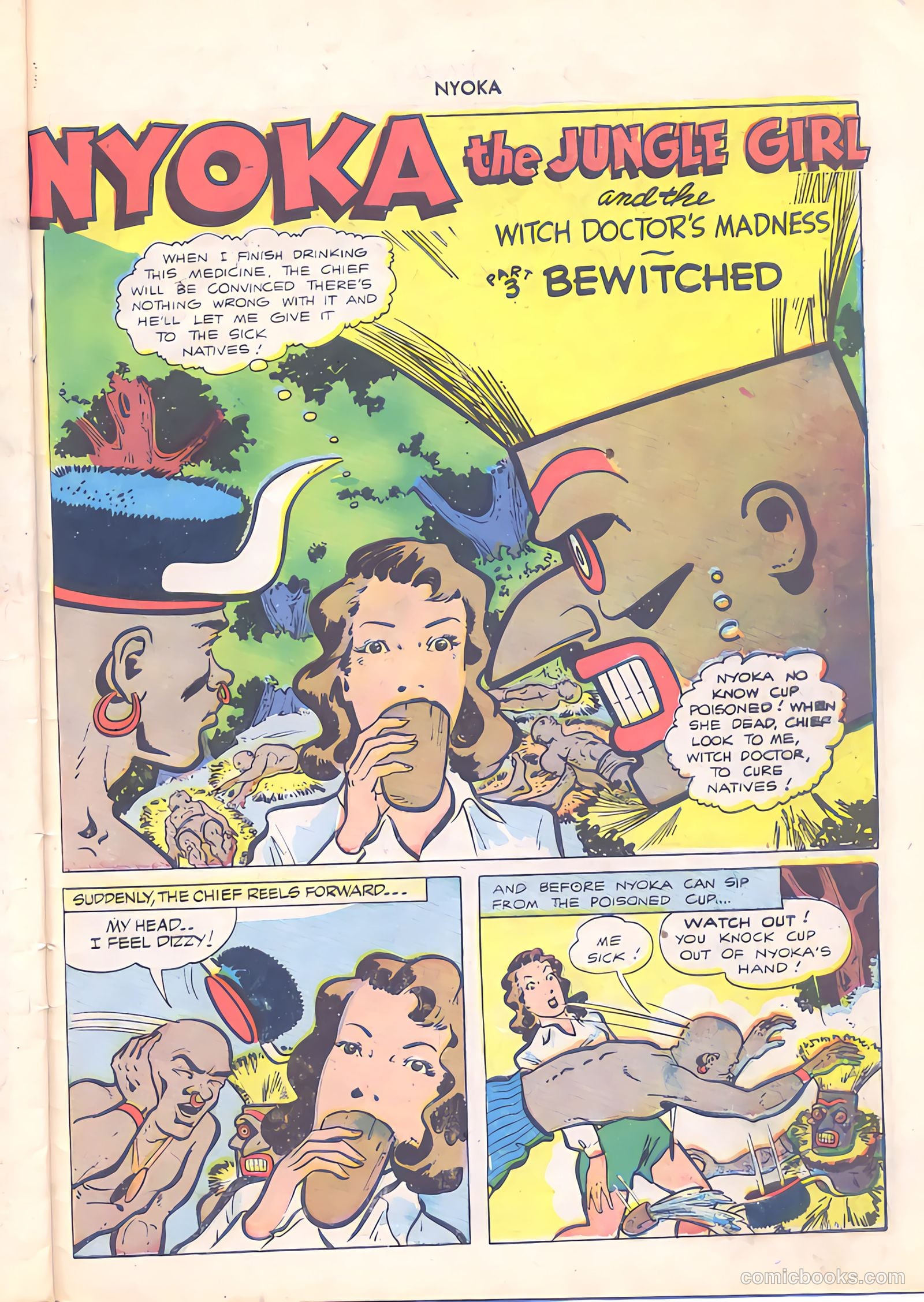 Nyoka the Jungle Girl #14 (1947) — page 27 of 36