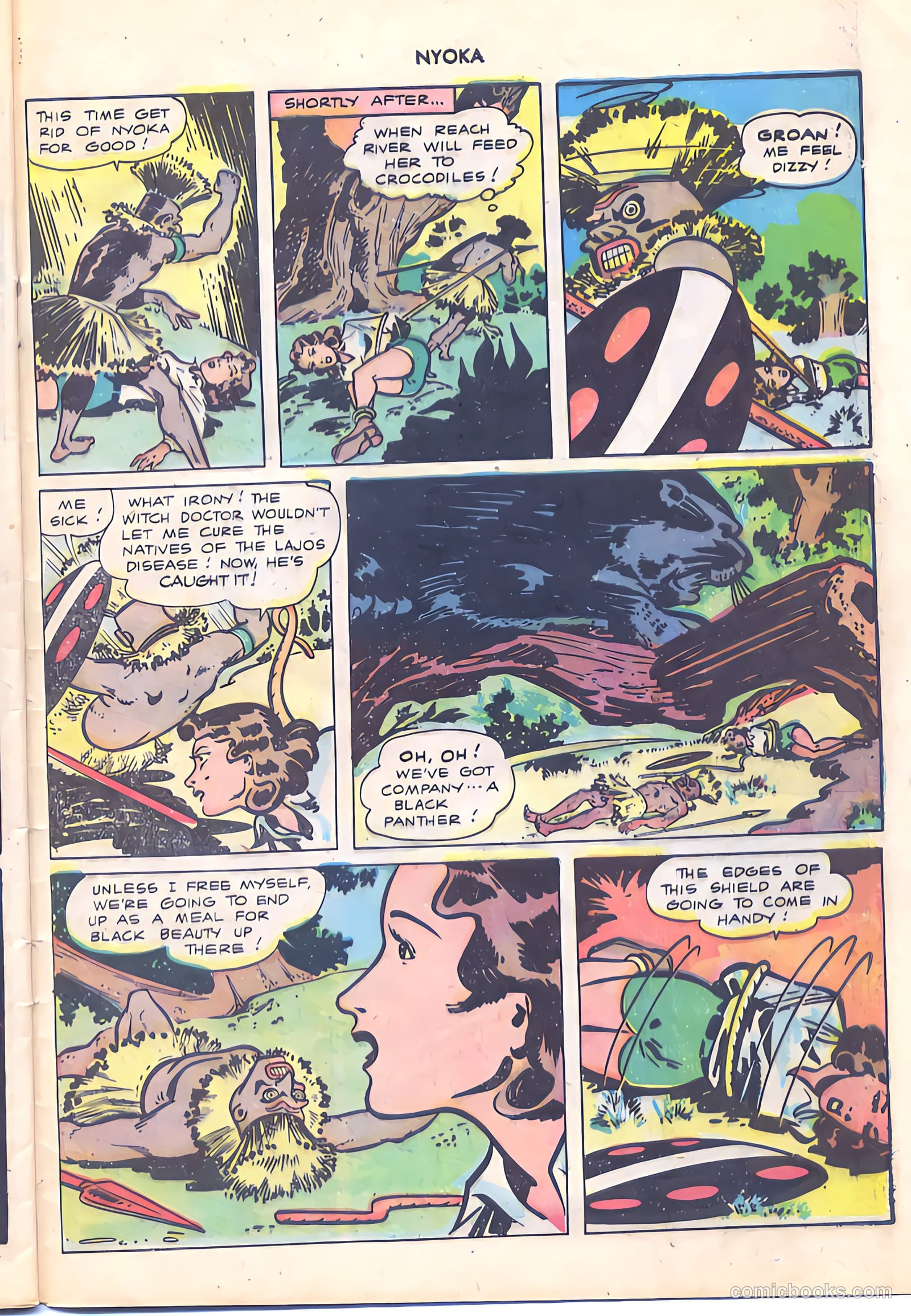 Nyoka the Jungle Girl #14 (1947) — page 29 of 36