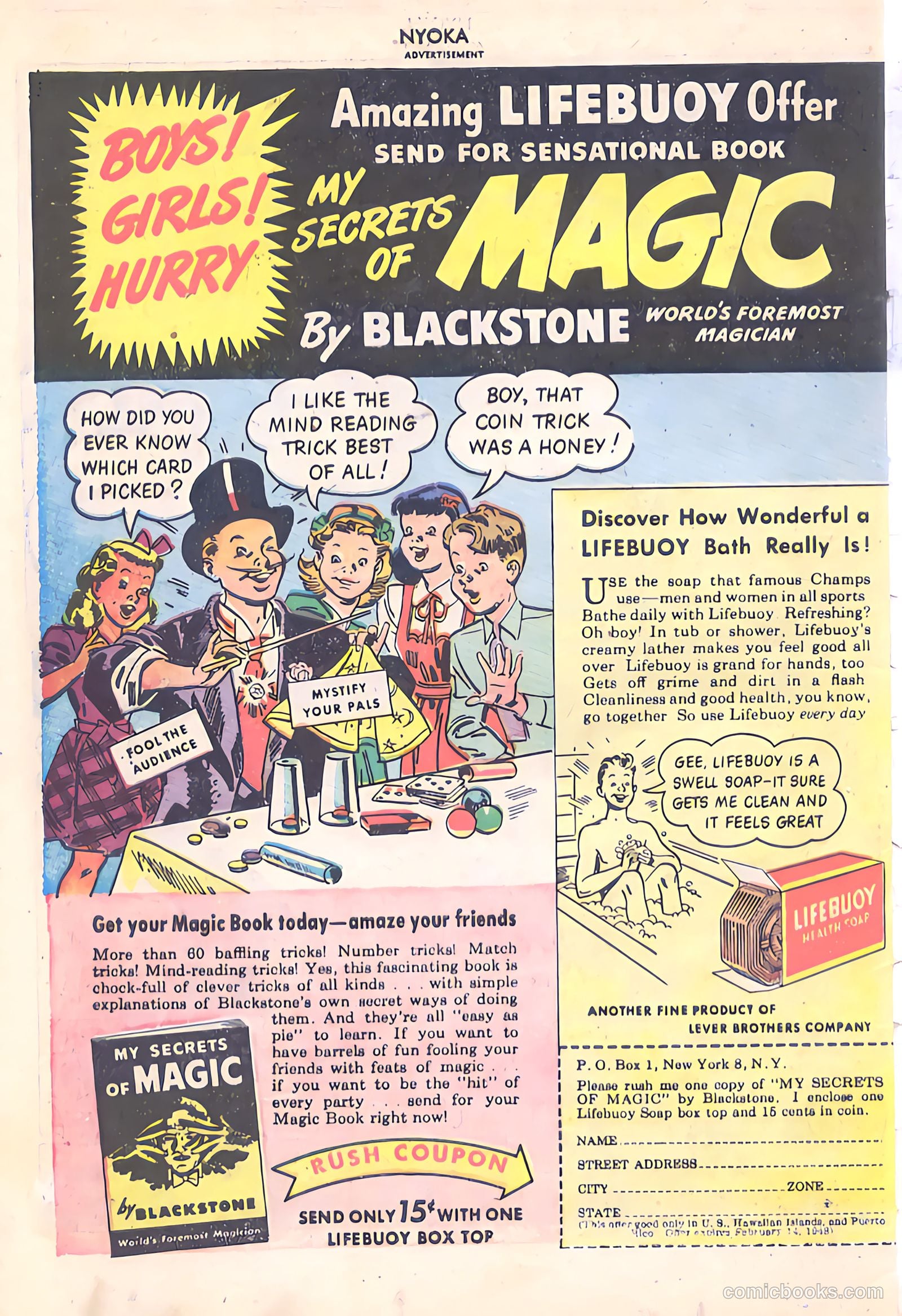 Nyoka the Jungle Girl #14 (1947) — page 34 of 36