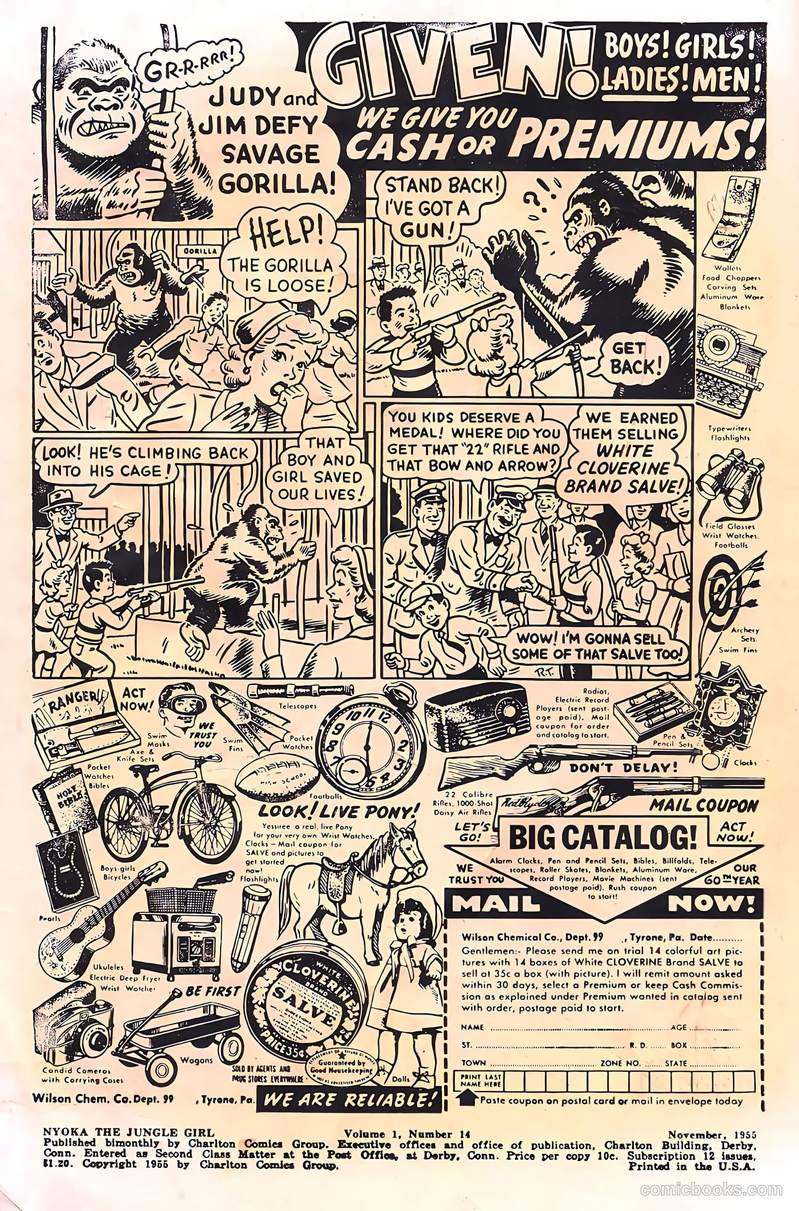 Nyoka the Jungle Girl #14 (1955) — page 2 of 36