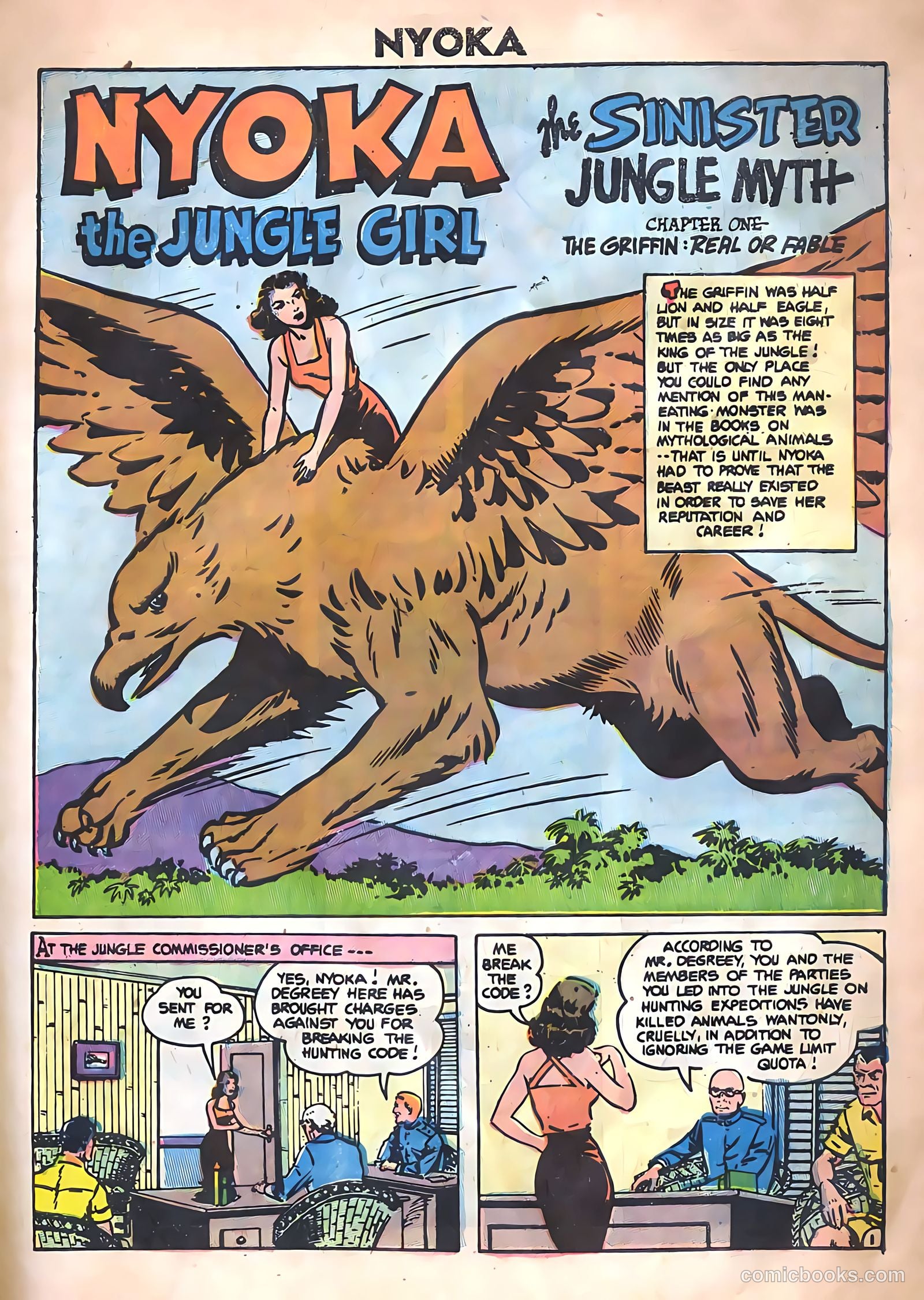 Nyoka the Jungle Girl #14 (1955) — page 3 of 36