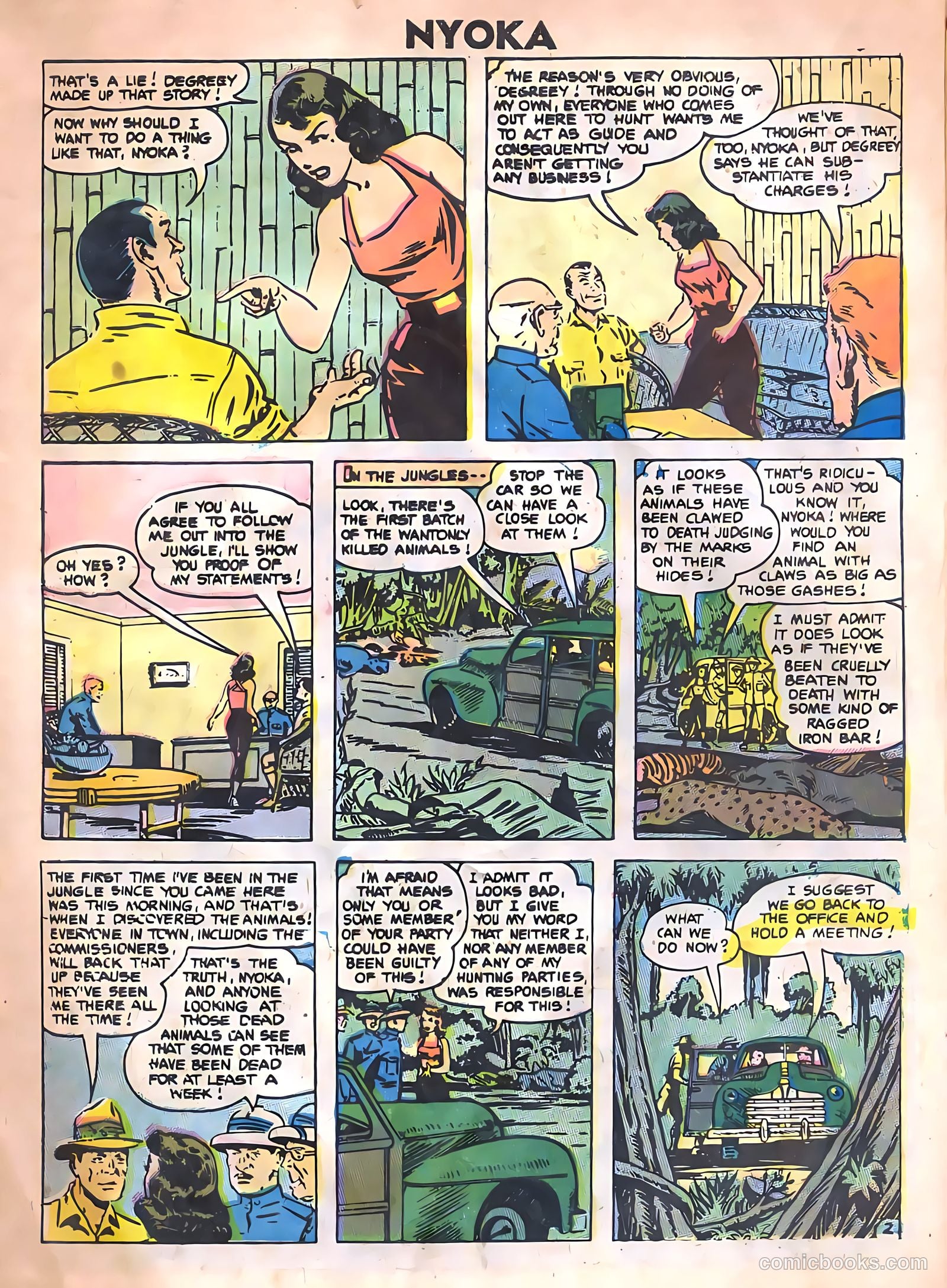 Nyoka the Jungle Girl #14 (1955) — page 4 of 36