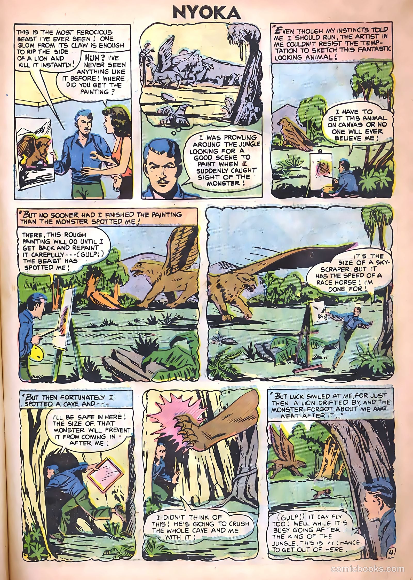 Nyoka the Jungle Girl #14 (1955) — page 7 of 36