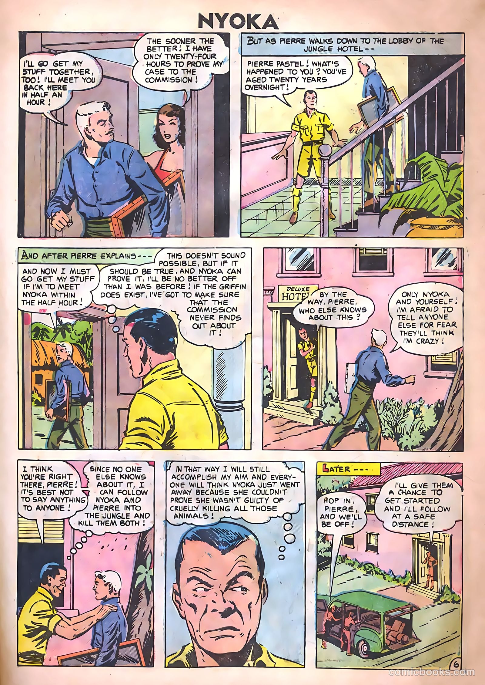 Nyoka the Jungle Girl #14 (1955) — page 9 of 36