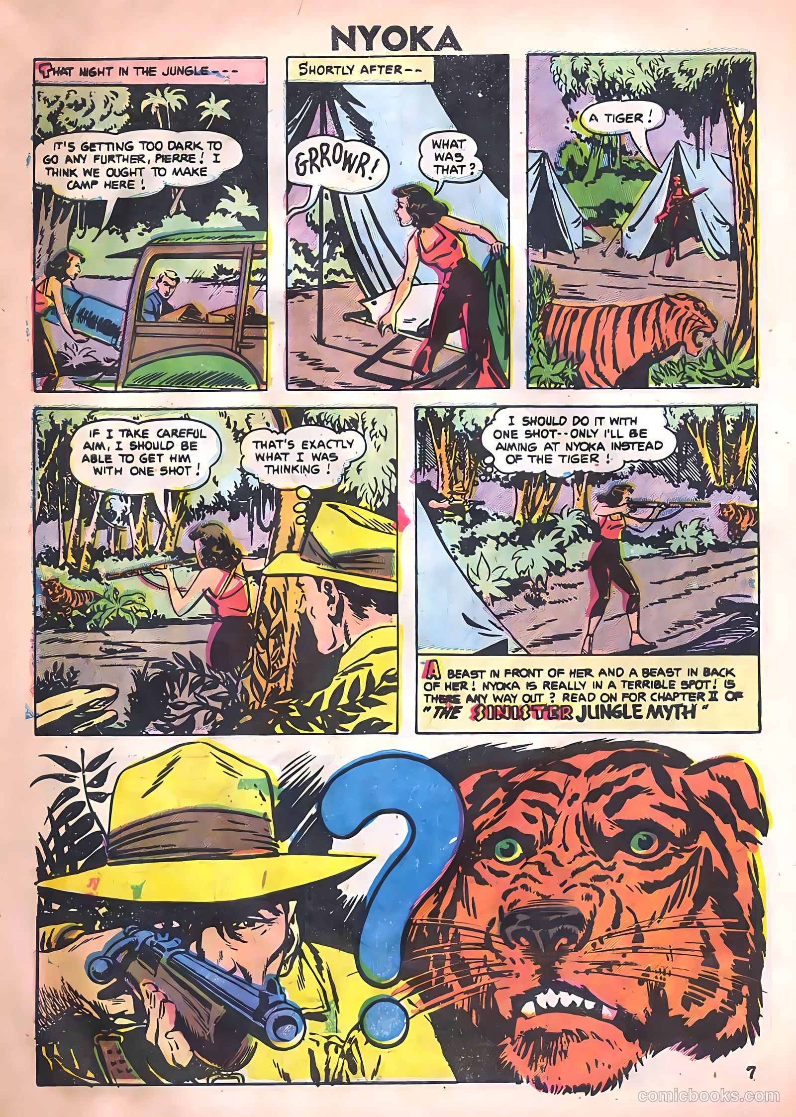 Nyoka the Jungle Girl #14 (1955) — page 10 of 36