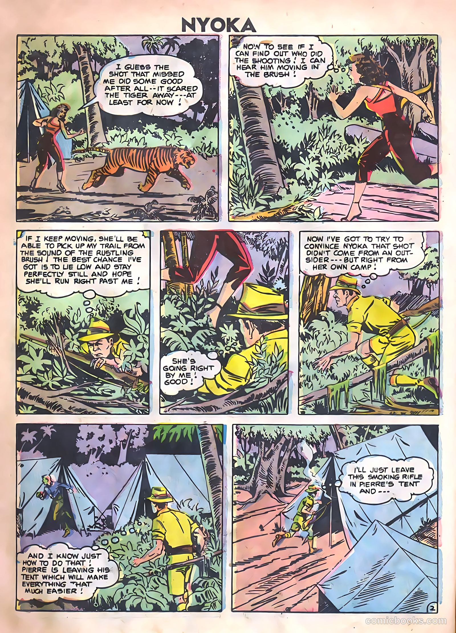Nyoka the Jungle Girl #14 (1955) — page 12 of 36