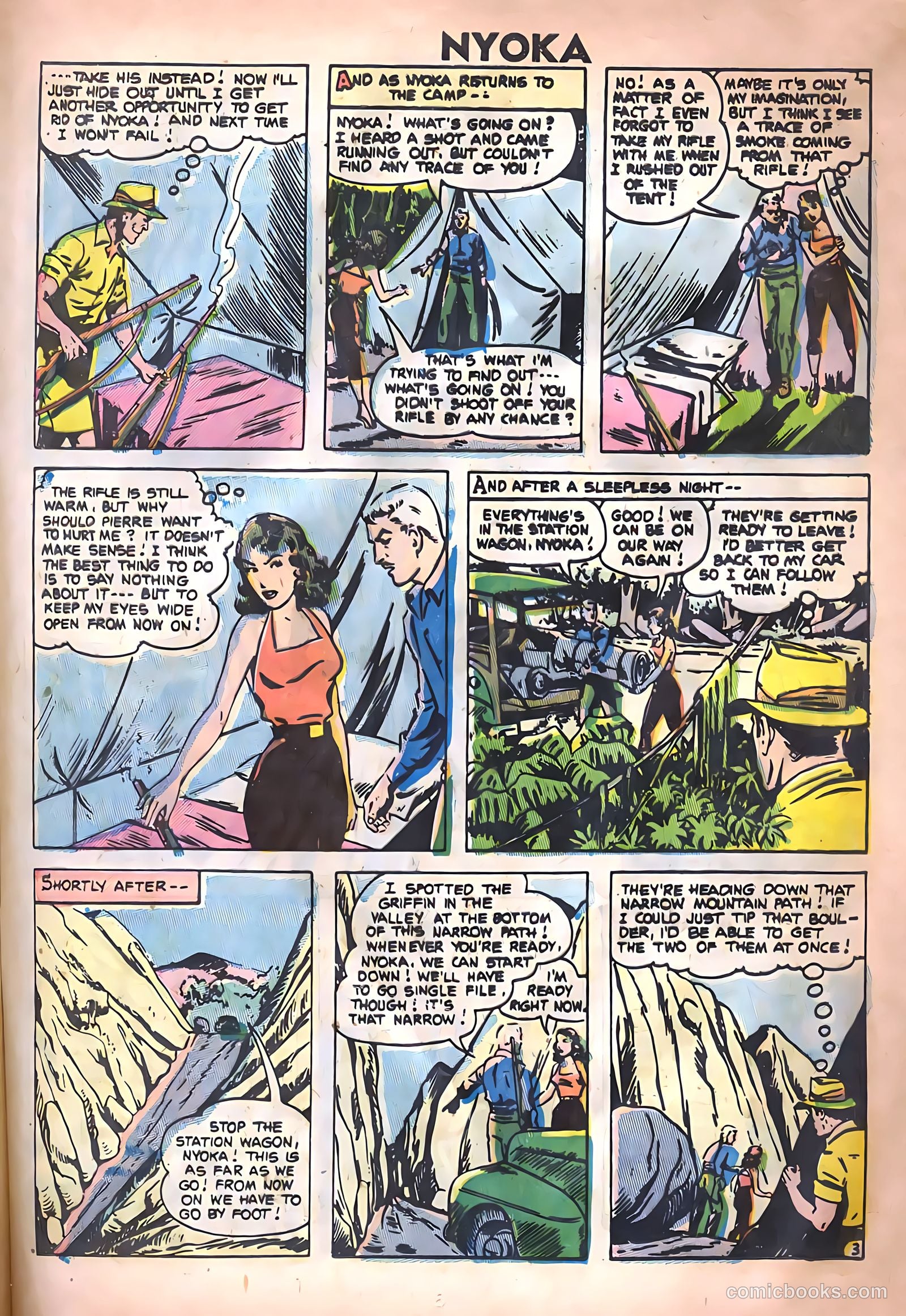 Nyoka the Jungle Girl #14 (1955) — page 13 of 36