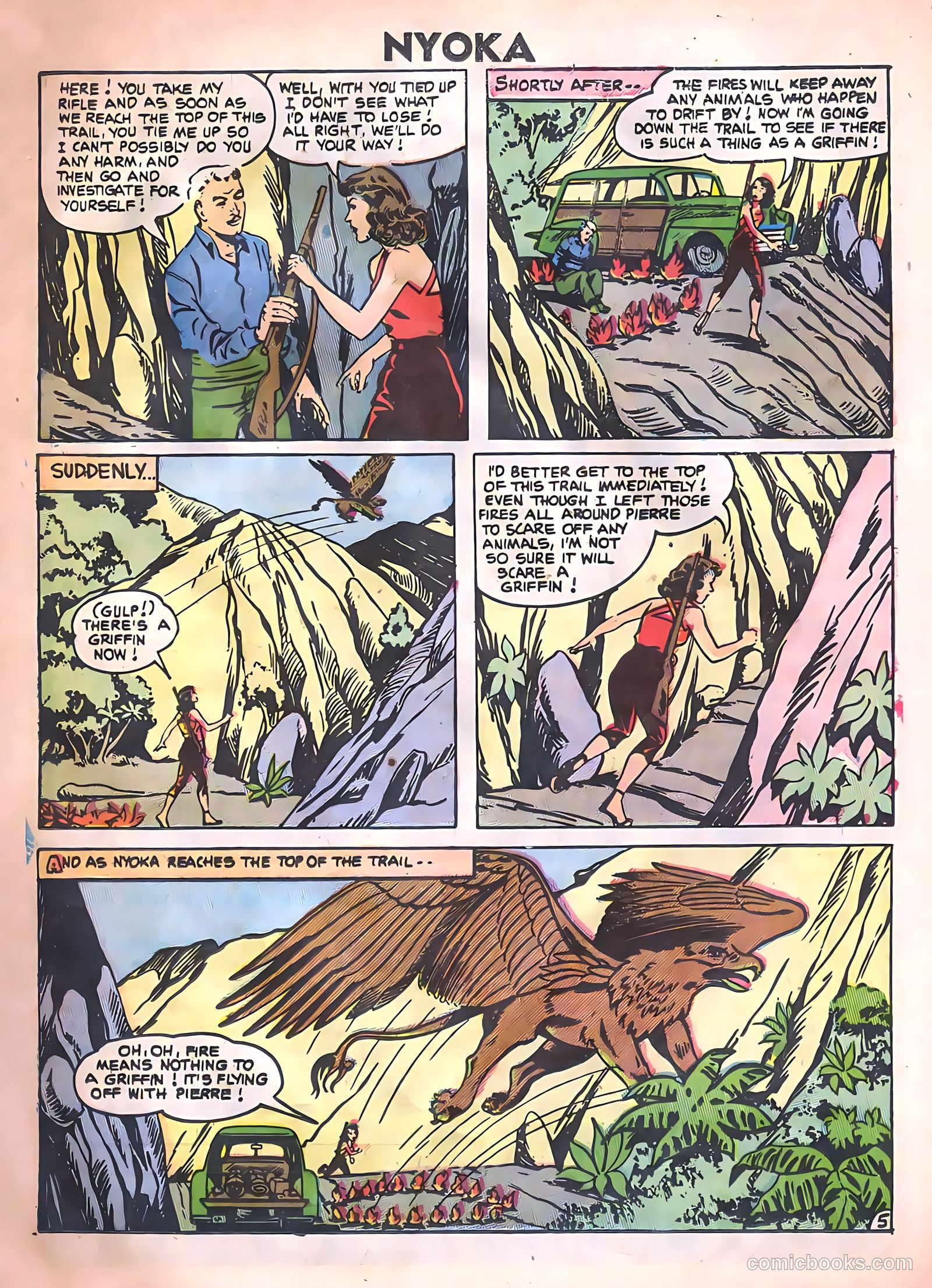 Nyoka the Jungle Girl #14 (1955) — page 16 of 36