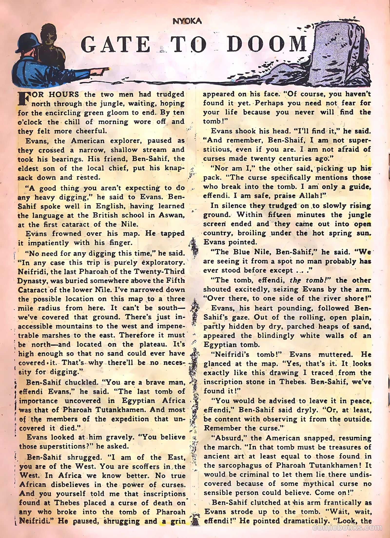 Nyoka the Jungle Girl #14 (1955) — page 18 of 36
