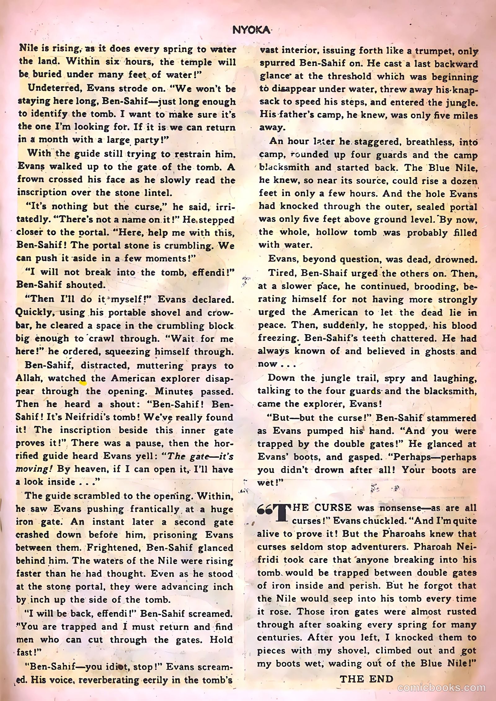 Nyoka the Jungle Girl #14 (1955) — page 19 of 36