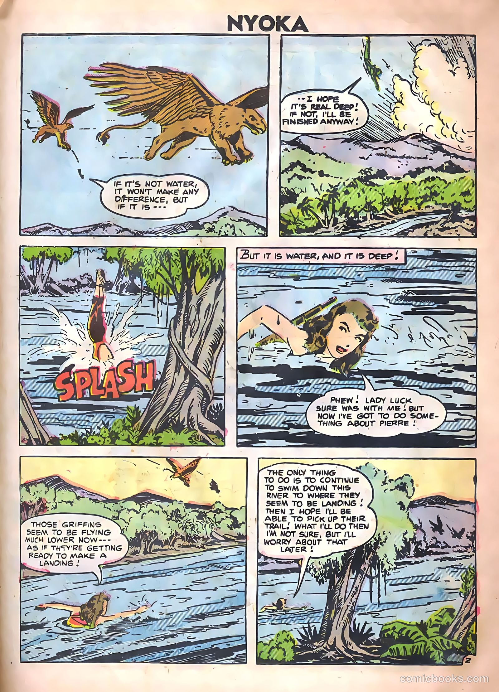 Nyoka the Jungle Girl #14 (1955) — page 21 of 36