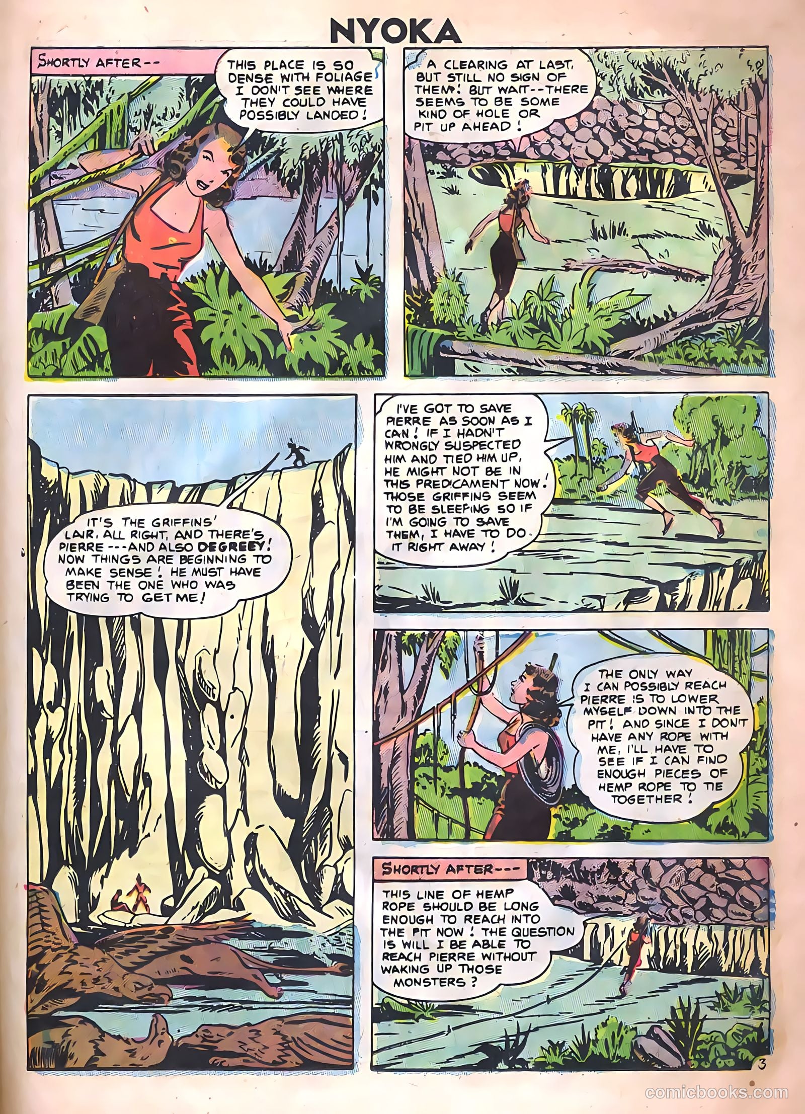 Nyoka the Jungle Girl #14 (1955) — page 23 of 36