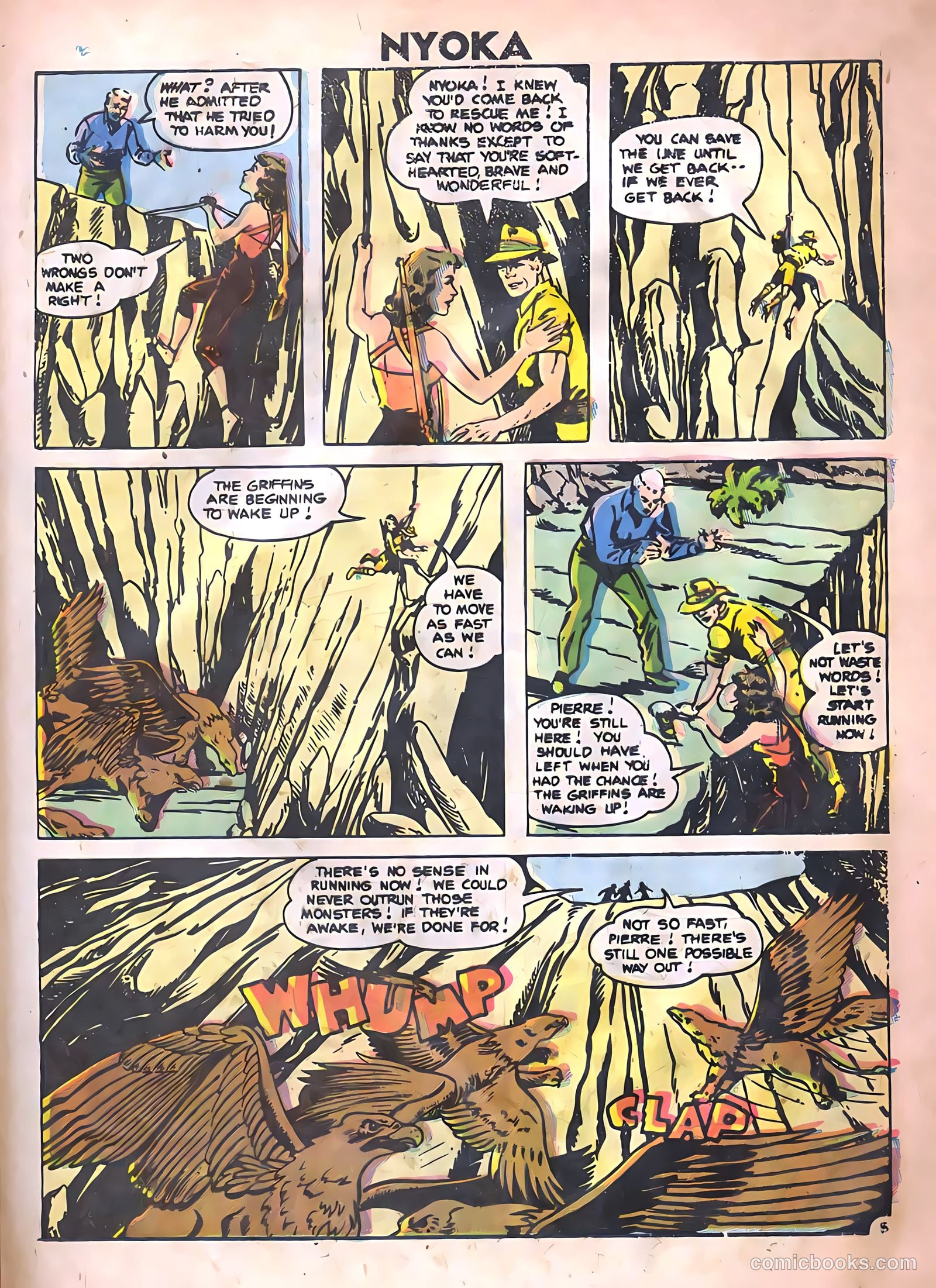 Nyoka the Jungle Girl #14 (1955) — page 25 of 36