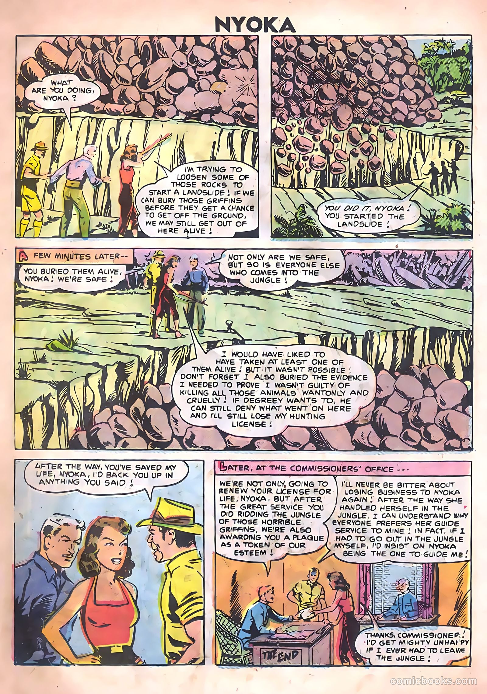 Nyoka the Jungle Girl #14 (1955) — page 26 of 36