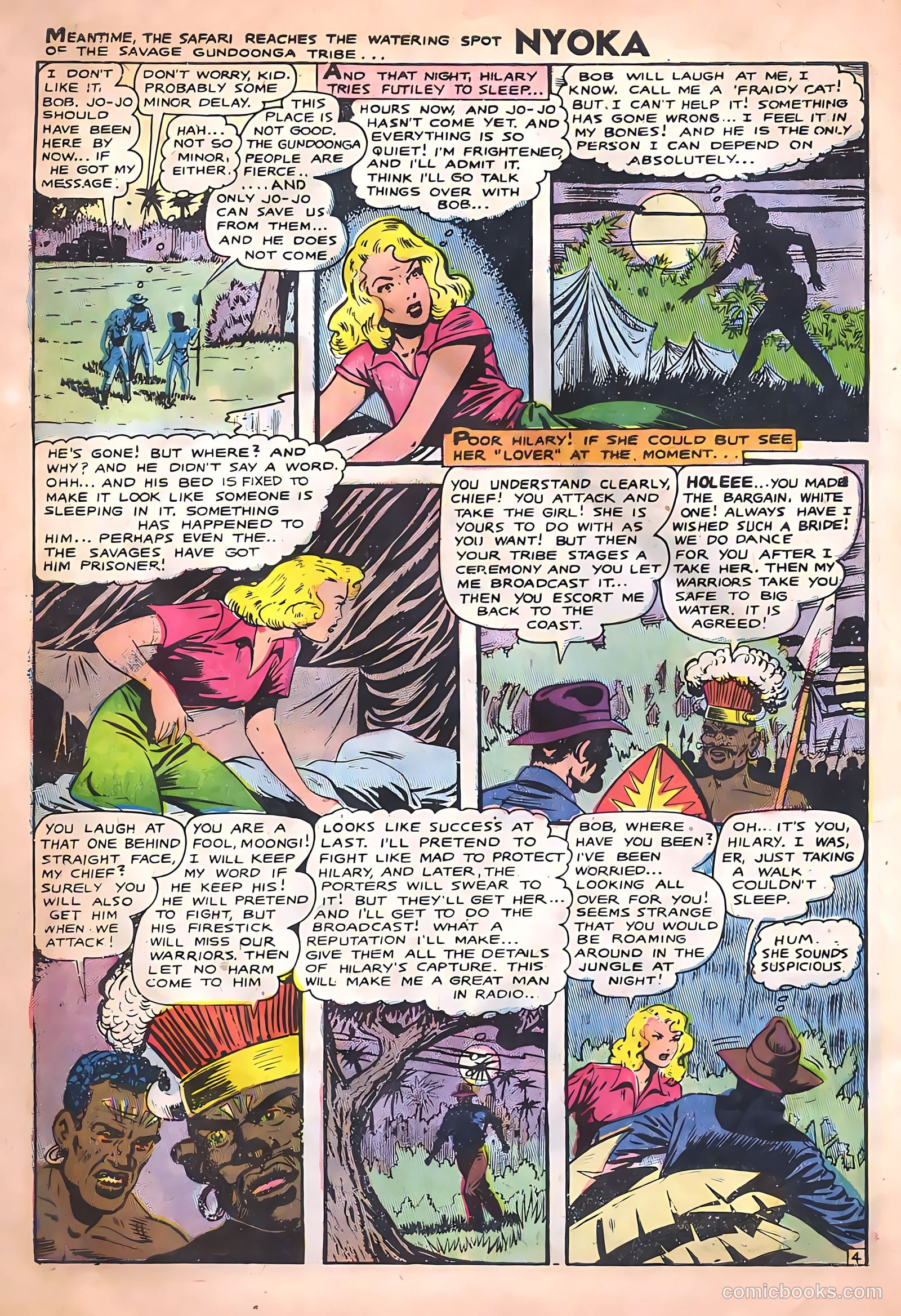 Nyoka the Jungle Girl #14 (1955) — page 30 of 36