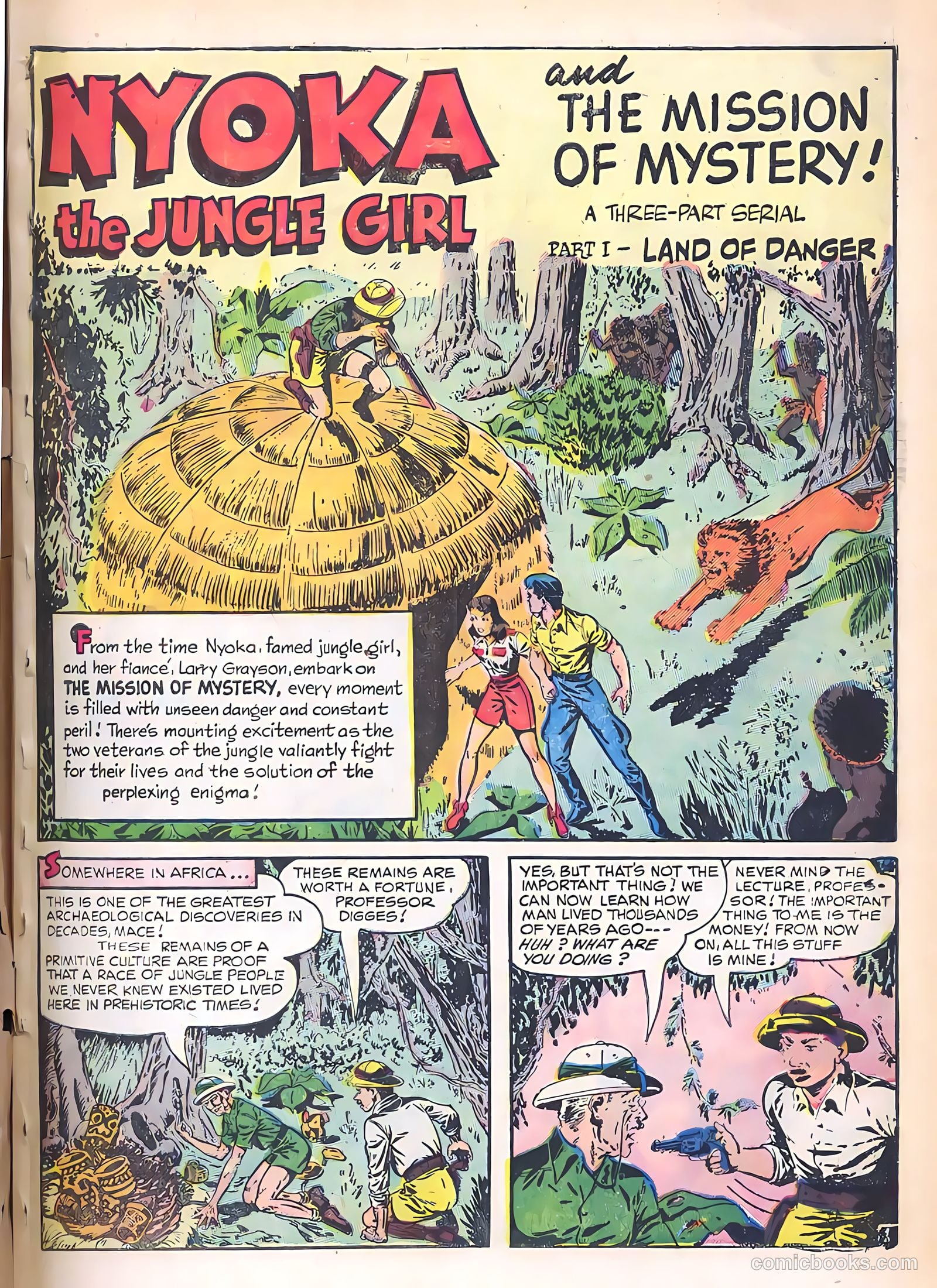 Nyoka the Jungle Girl #15 (1956) — page 3 of 36