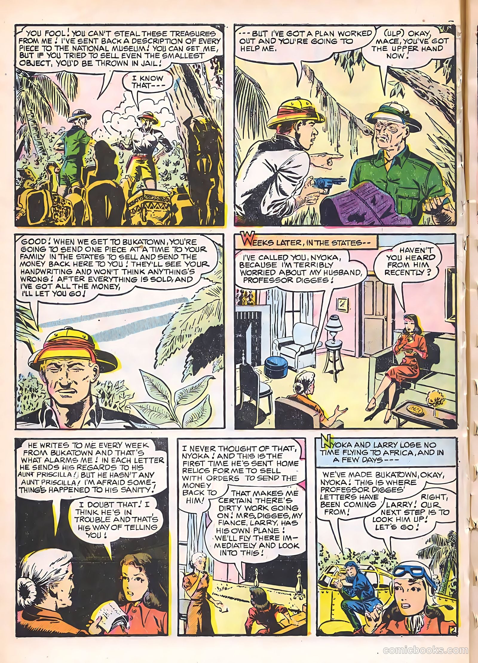Nyoka the Jungle Girl #15 (1956) — page 4 of 36