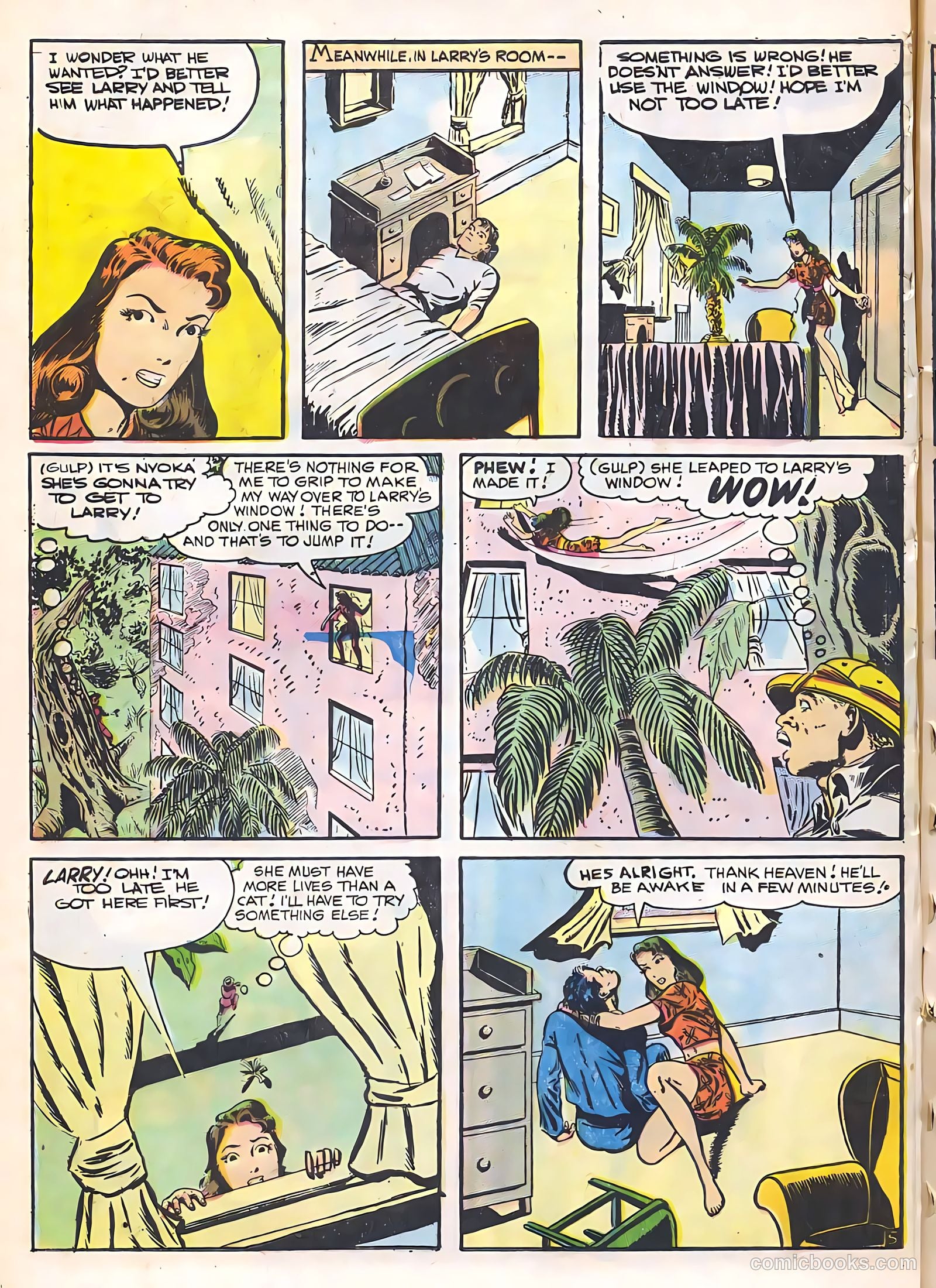 Nyoka the Jungle Girl #15 (1956) — page 8 of 36