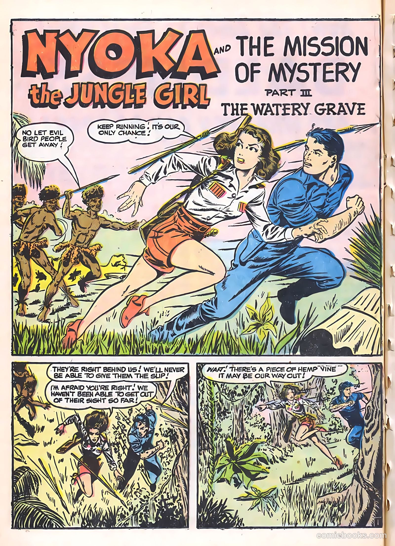 Nyoka the Jungle Girl #15 (1956) — page 16 of 36