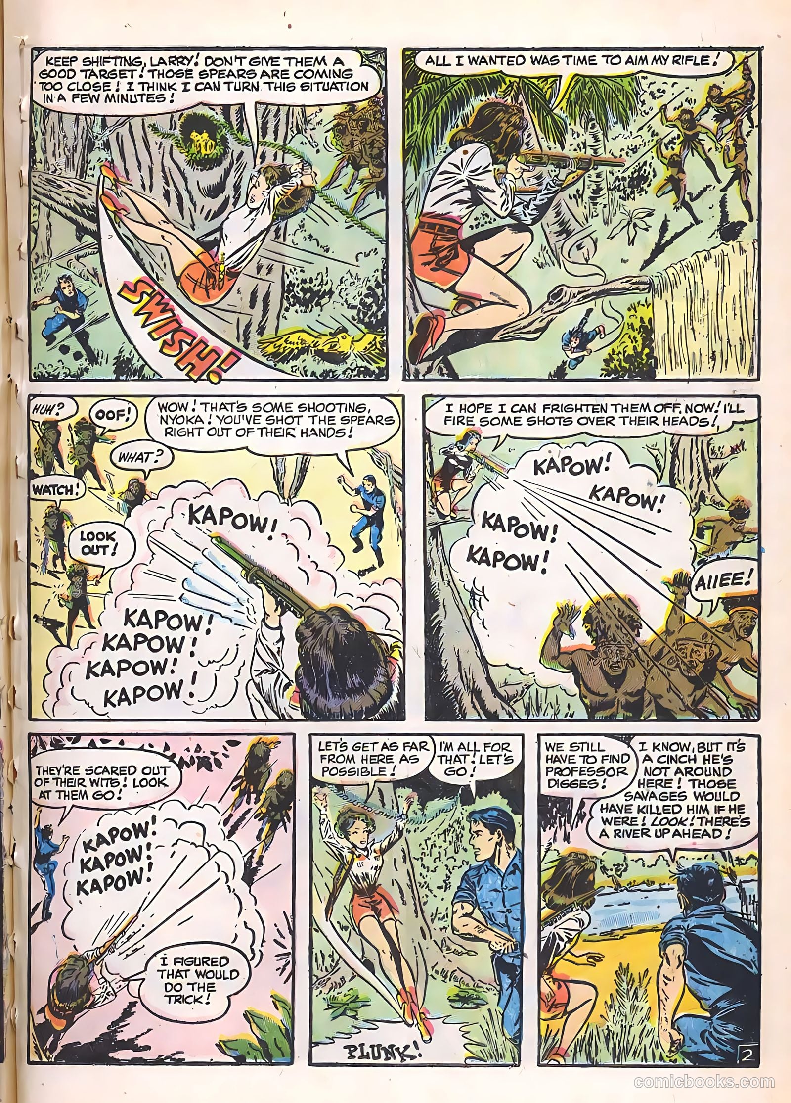Nyoka the Jungle Girl #15 (1956) — page 17 of 36