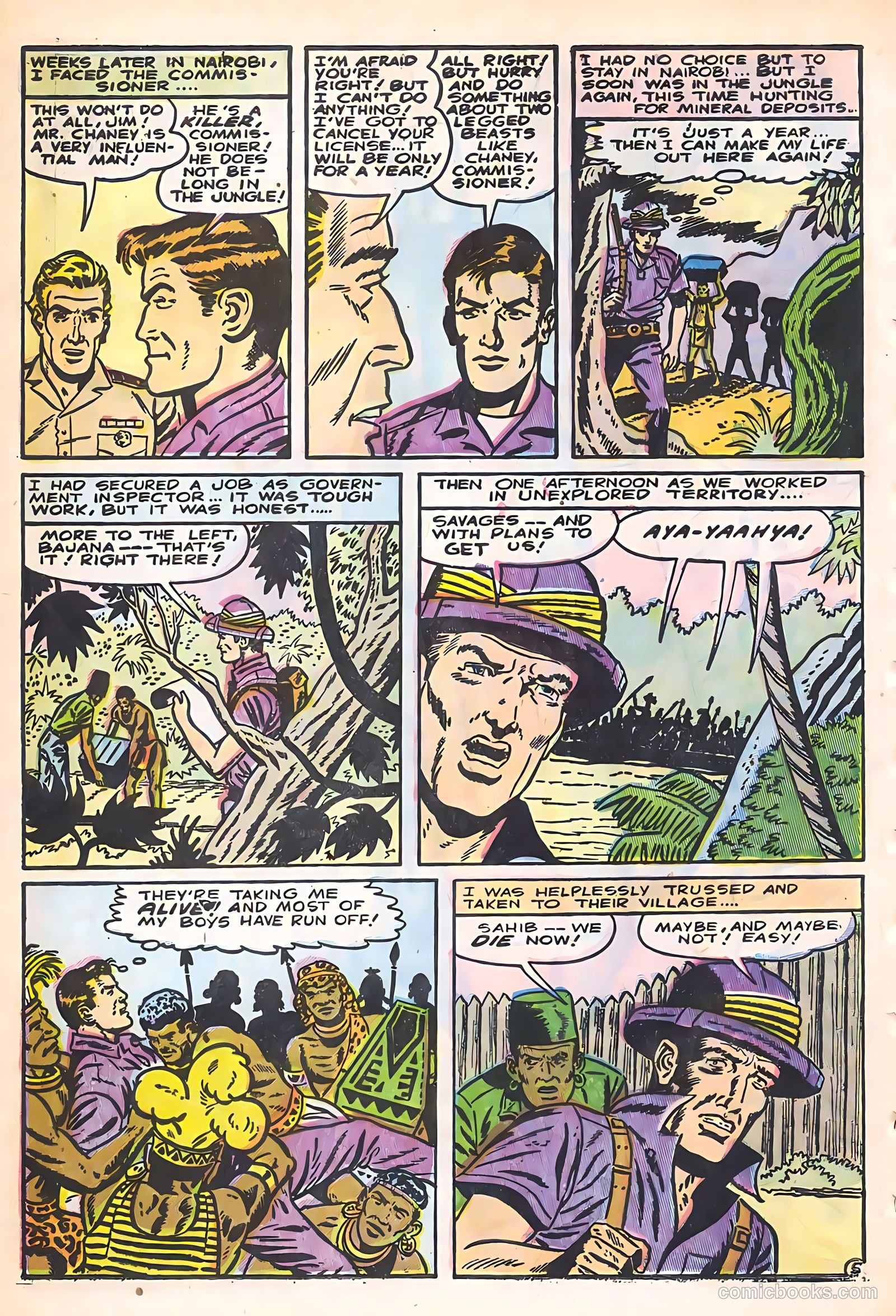 Nyoka the Jungle Girl #15 (1956) — page 32 of 36