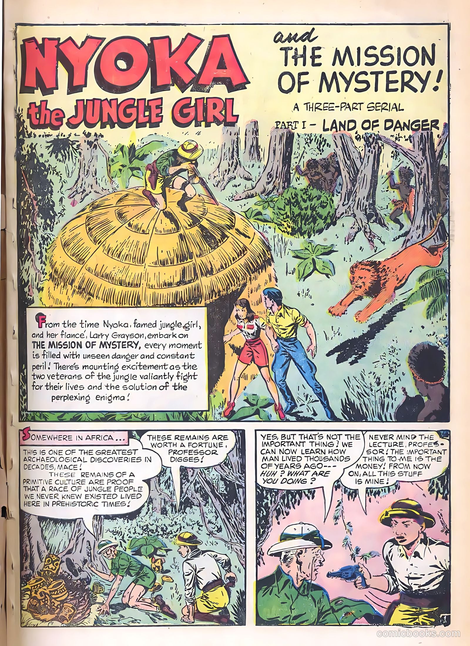 Nyoka the Jungle Girl #15 (1948) — page 3 of 36