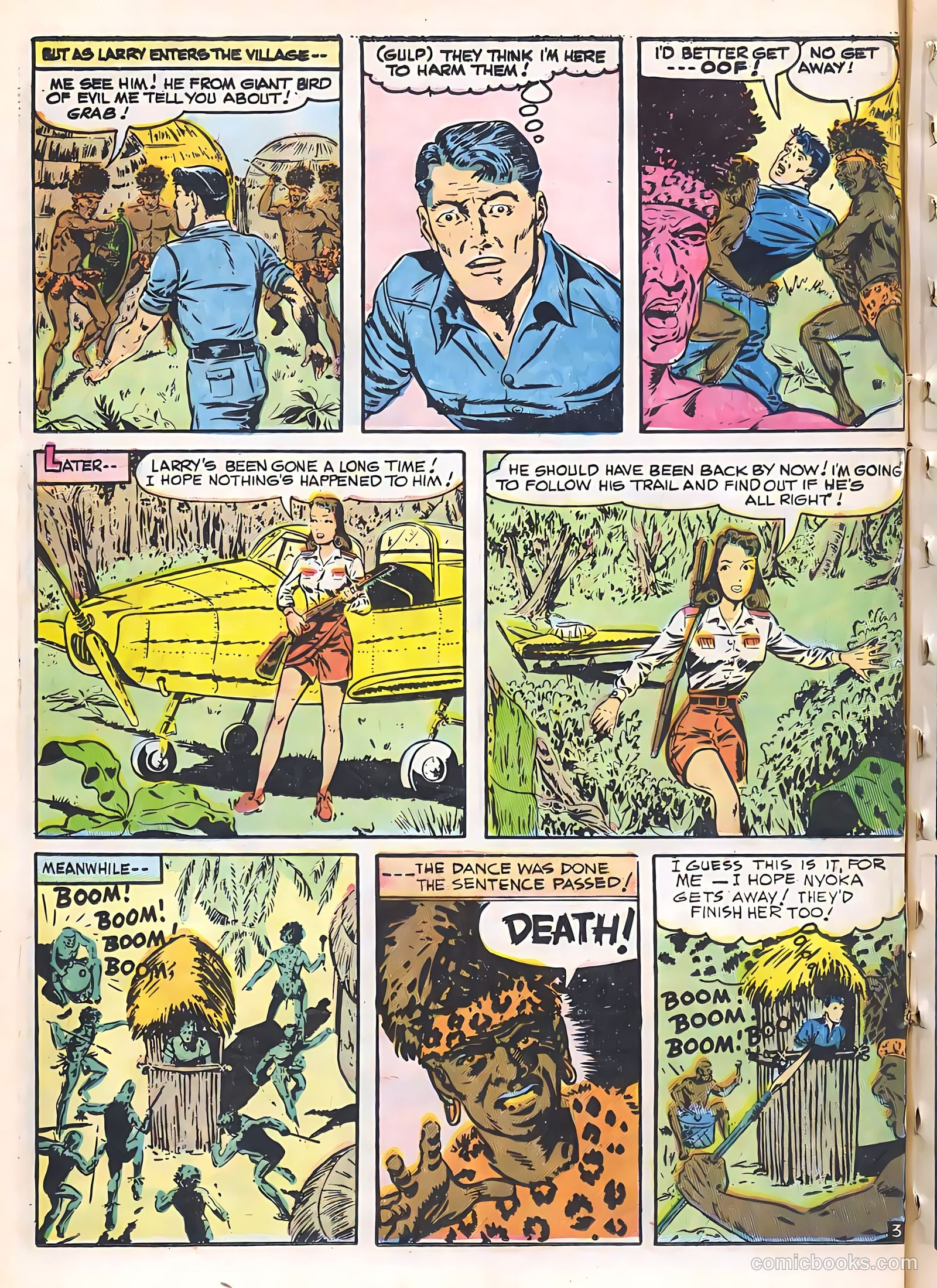 Nyoka the Jungle Girl #15 (1948) — page 12 of 36