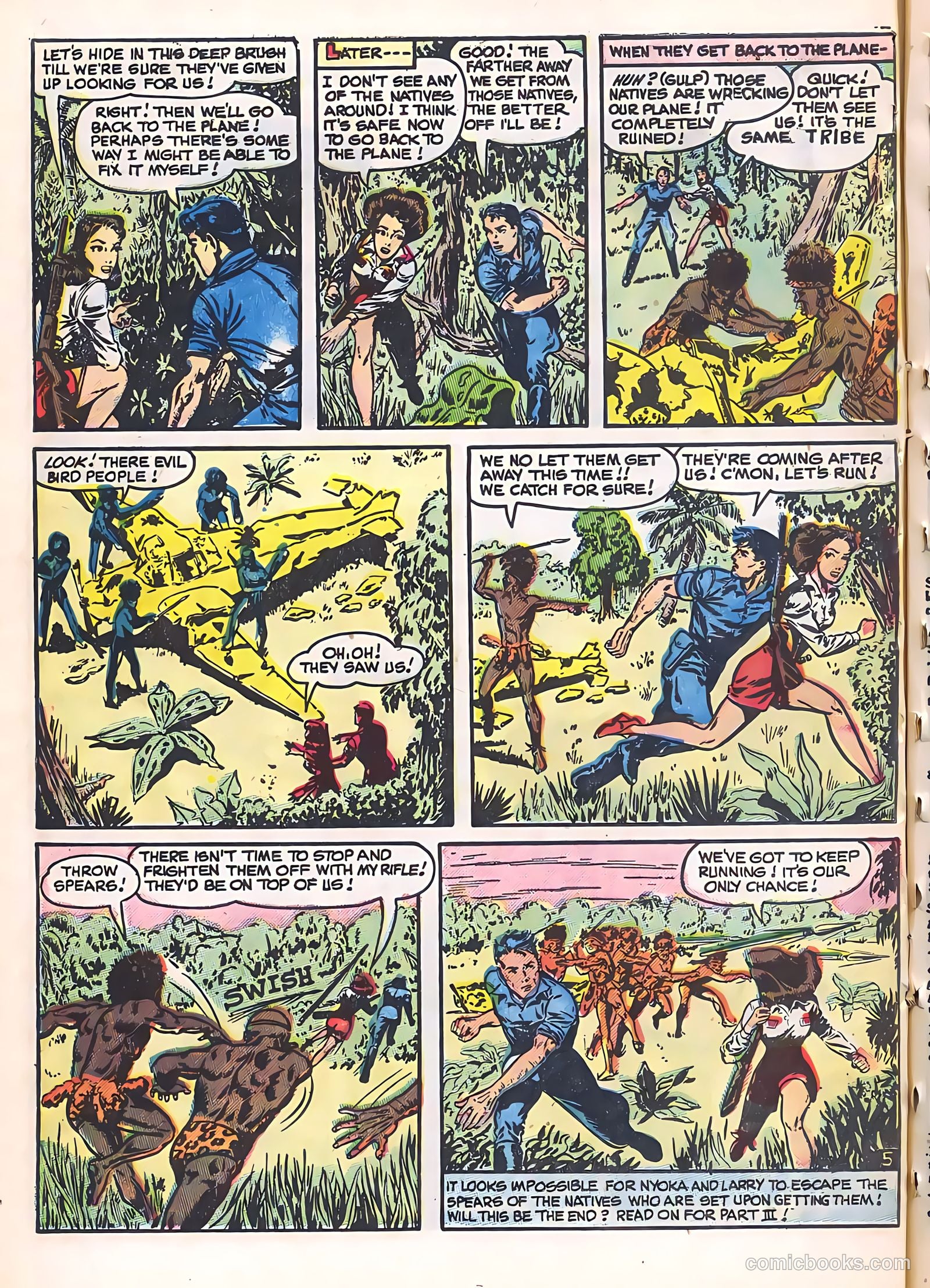 Nyoka the Jungle Girl #15 (1948) — page 14 of 36