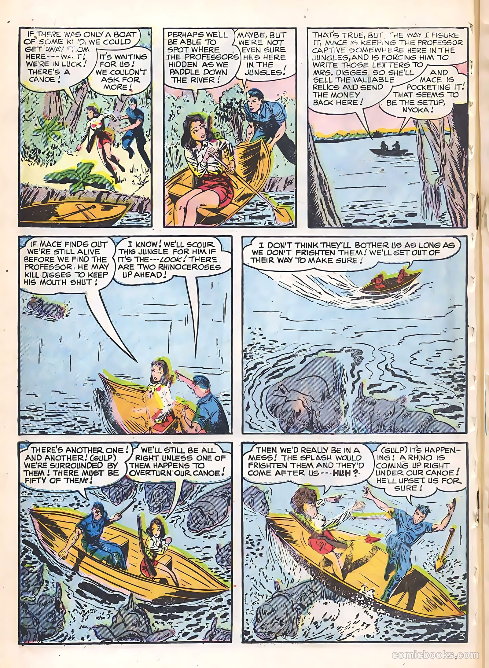 Nyoka the Jungle Girl #15 (1948) — page 18 of 36