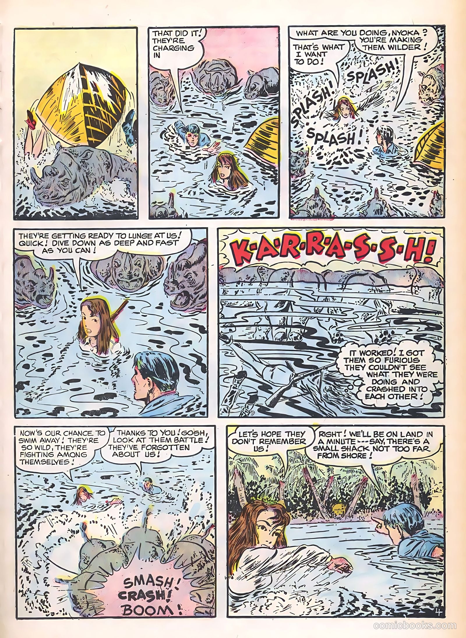 Nyoka the Jungle Girl #15 (1948) — page 19 of 36