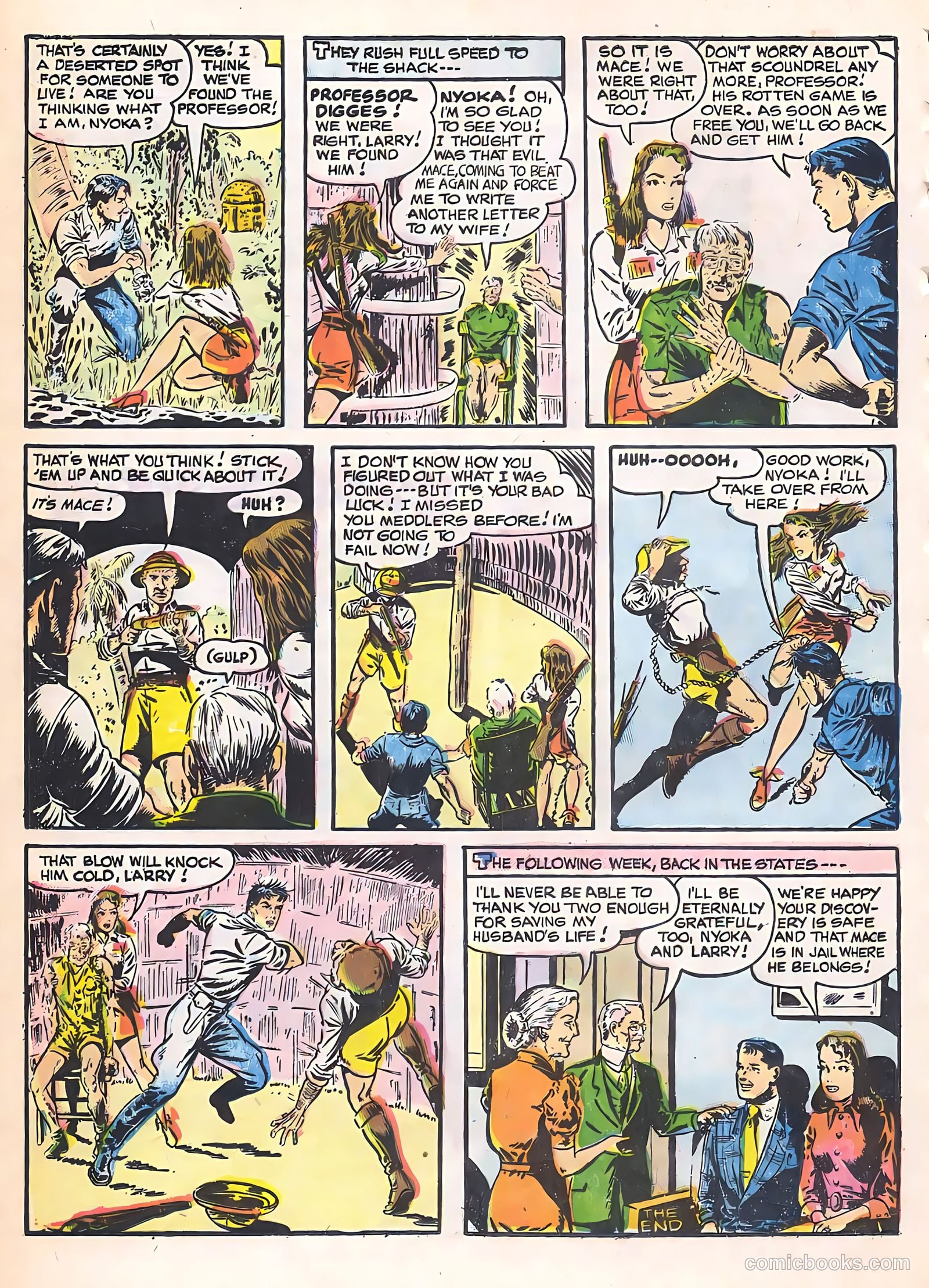 Nyoka the Jungle Girl #15 (1948) — page 20 of 36