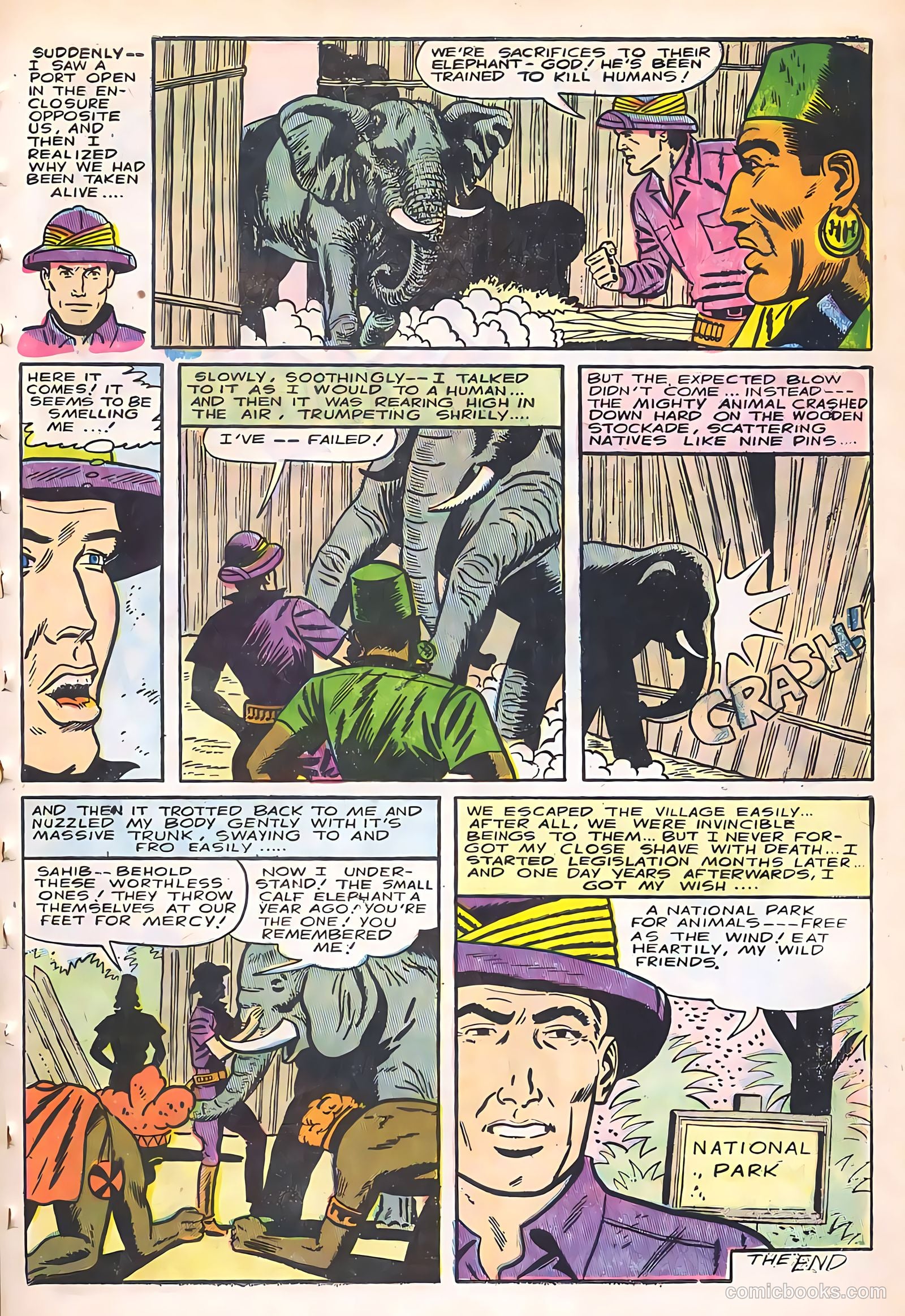 Nyoka the Jungle Girl #15 (1948) — page 33 of 36