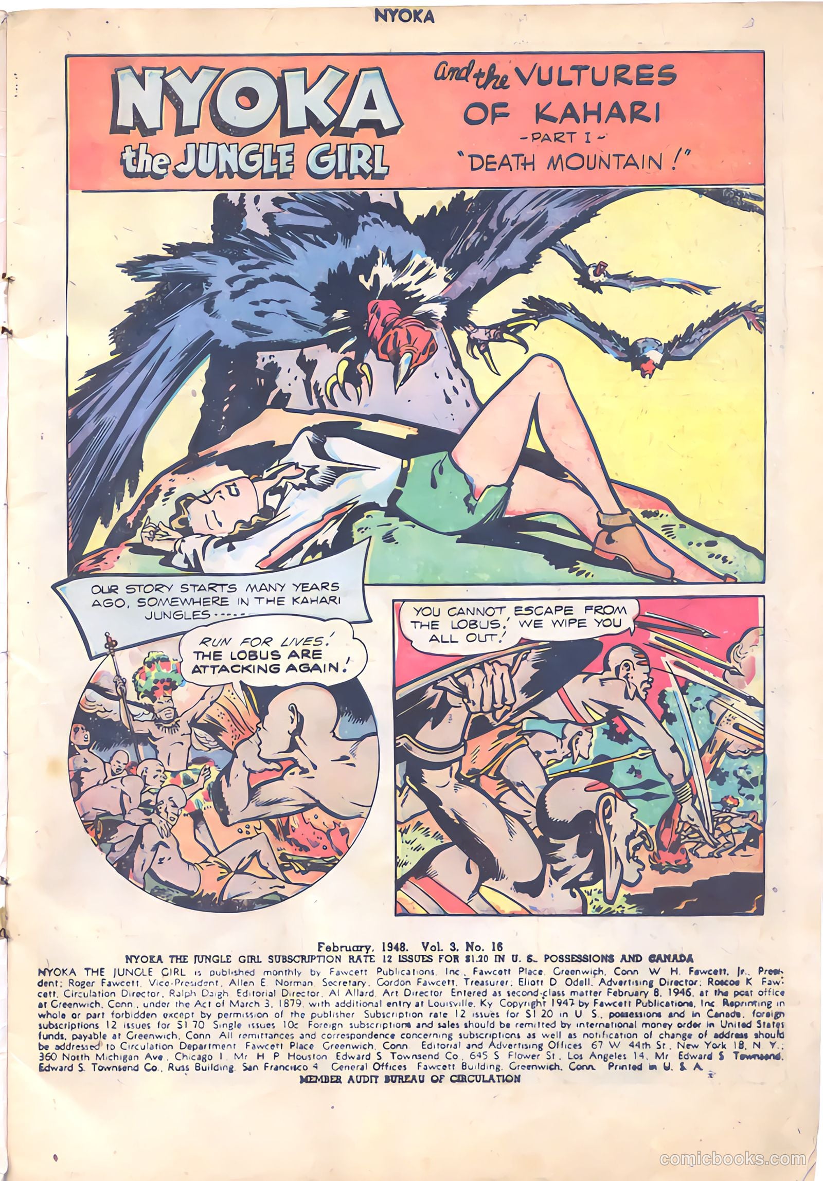 Nyoka the Jungle Girl #16 (1948) — page 3 of 36