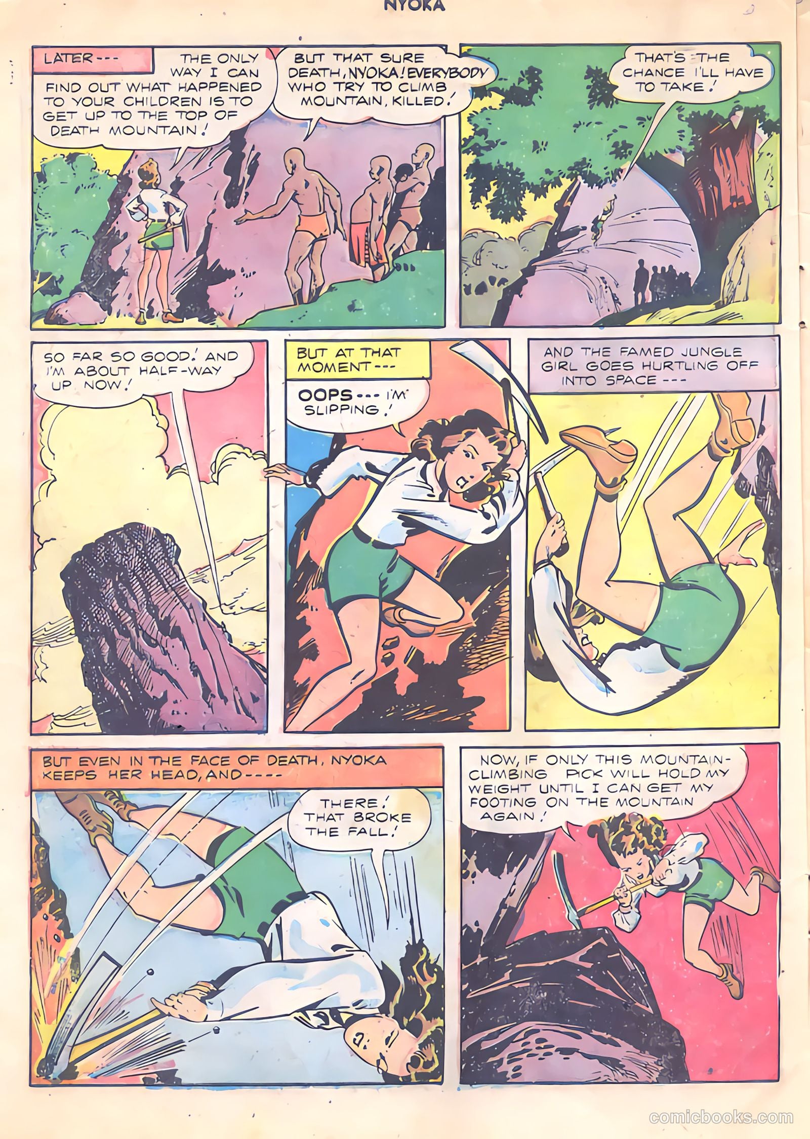 Nyoka the Jungle Girl #16 (1948) — page 6 of 36