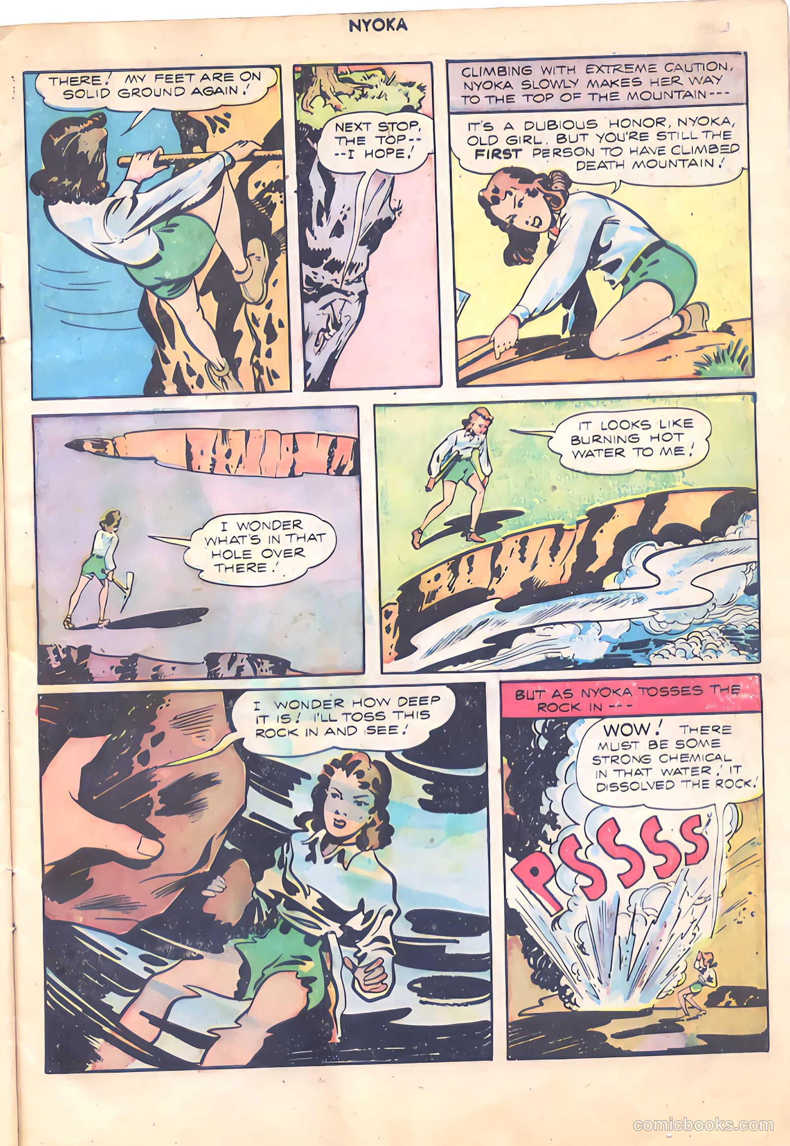 Nyoka the Jungle Girl #16 (1948) — page 7 of 36