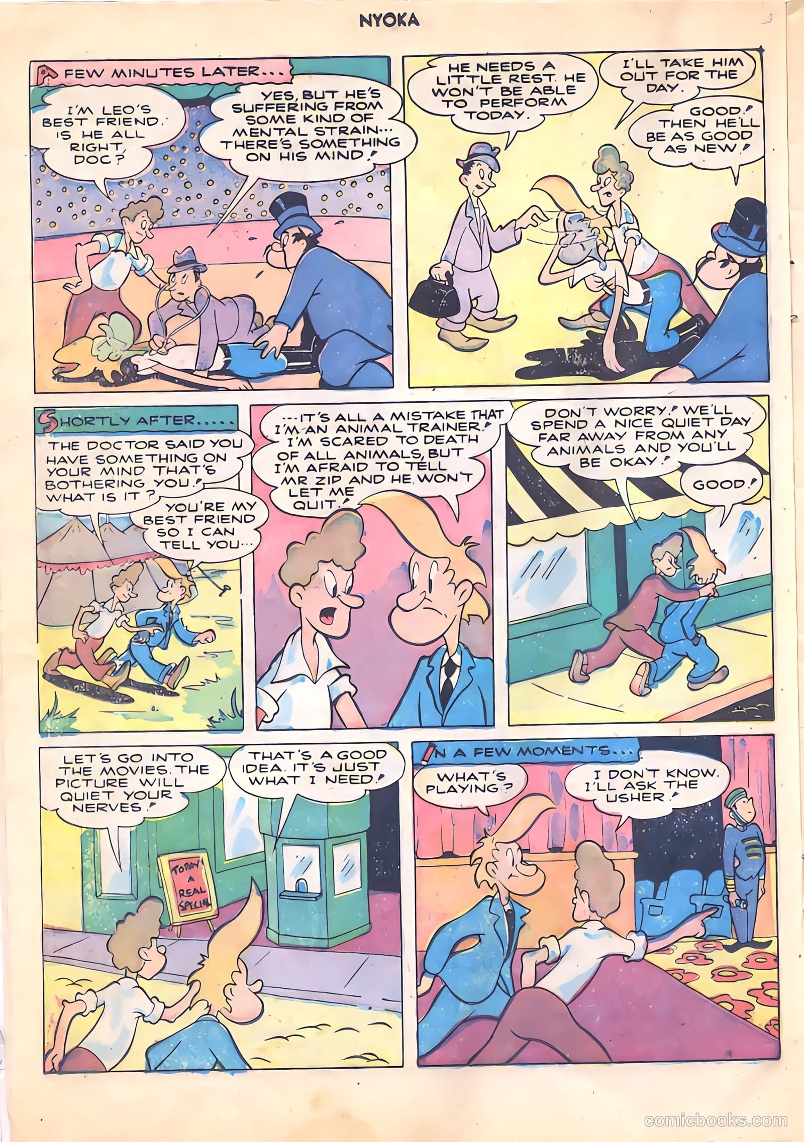 Nyoka the Jungle Girl #16 (1948) — page 12 of 36