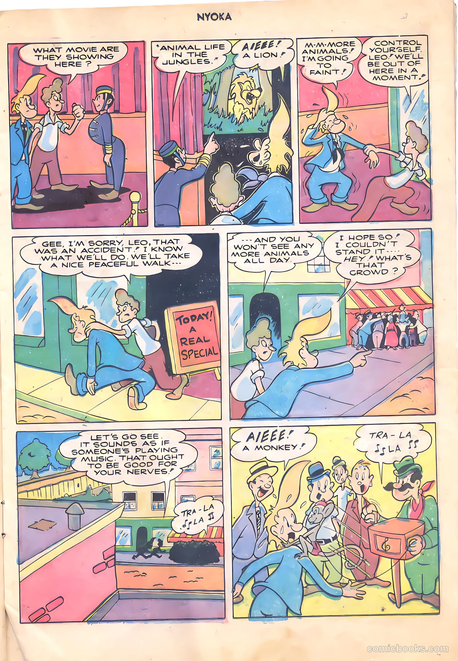 Nyoka the Jungle Girl #16 (1948) — page 13 of 36