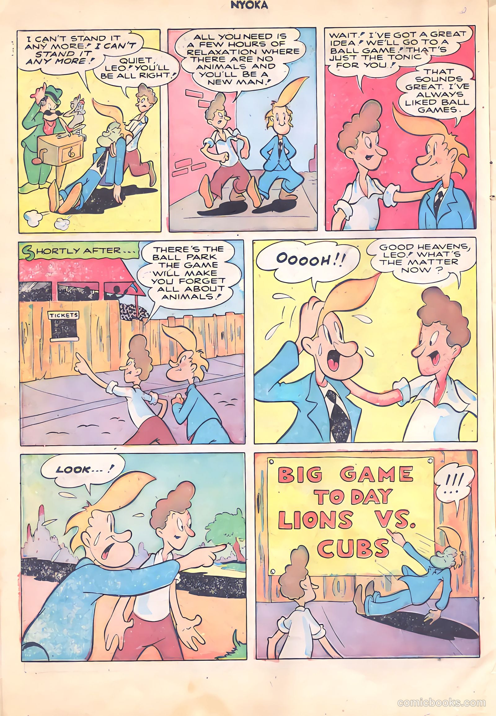Nyoka the Jungle Girl #16 (1948) — page 14 of 36
