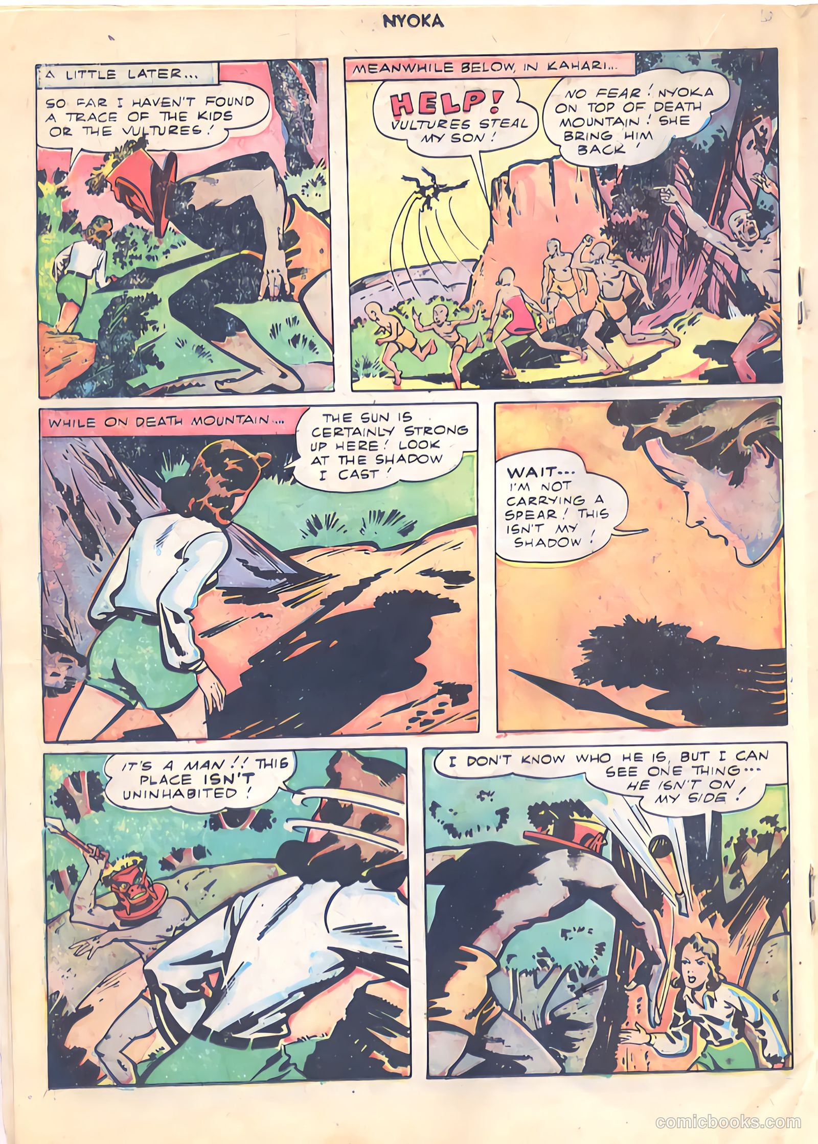 Nyoka the Jungle Girl #16 (1948) — page 18 of 36