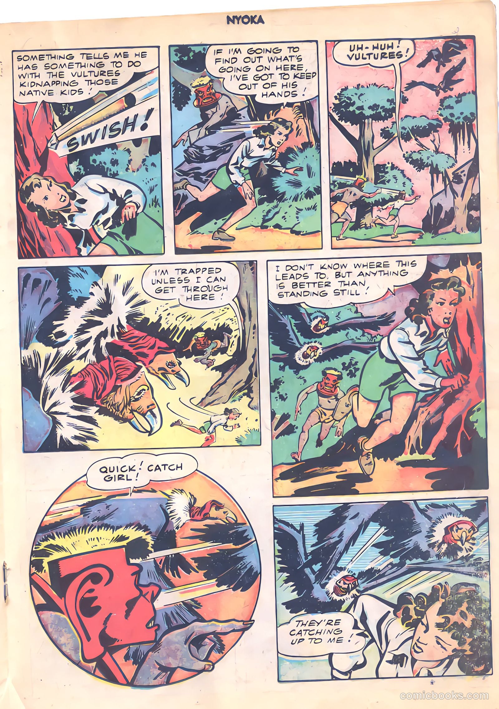 Nyoka the Jungle Girl #16 (1948) — page 19 of 36