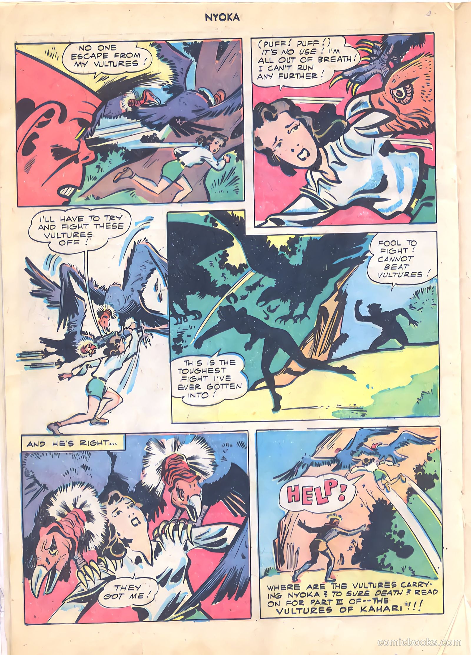 Nyoka the Jungle Girl #16 (1948) — page 20 of 36