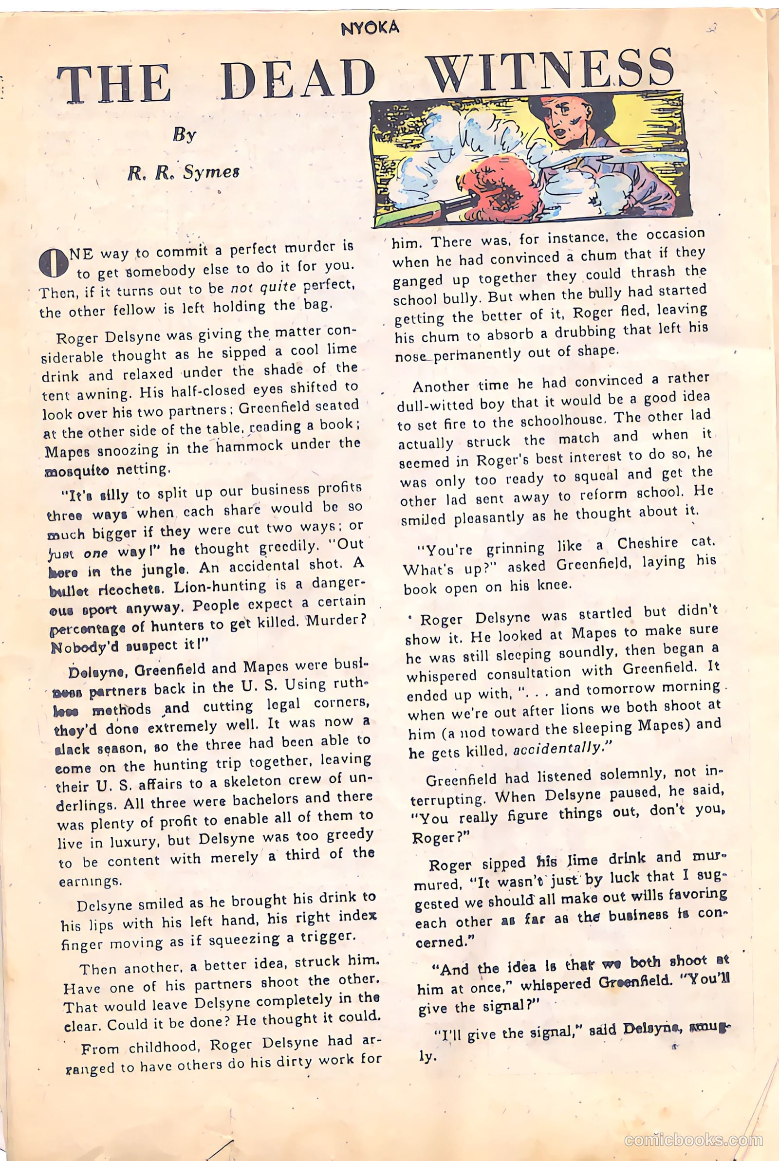 Nyoka the Jungle Girl #16 (1948) — page 22 of 36