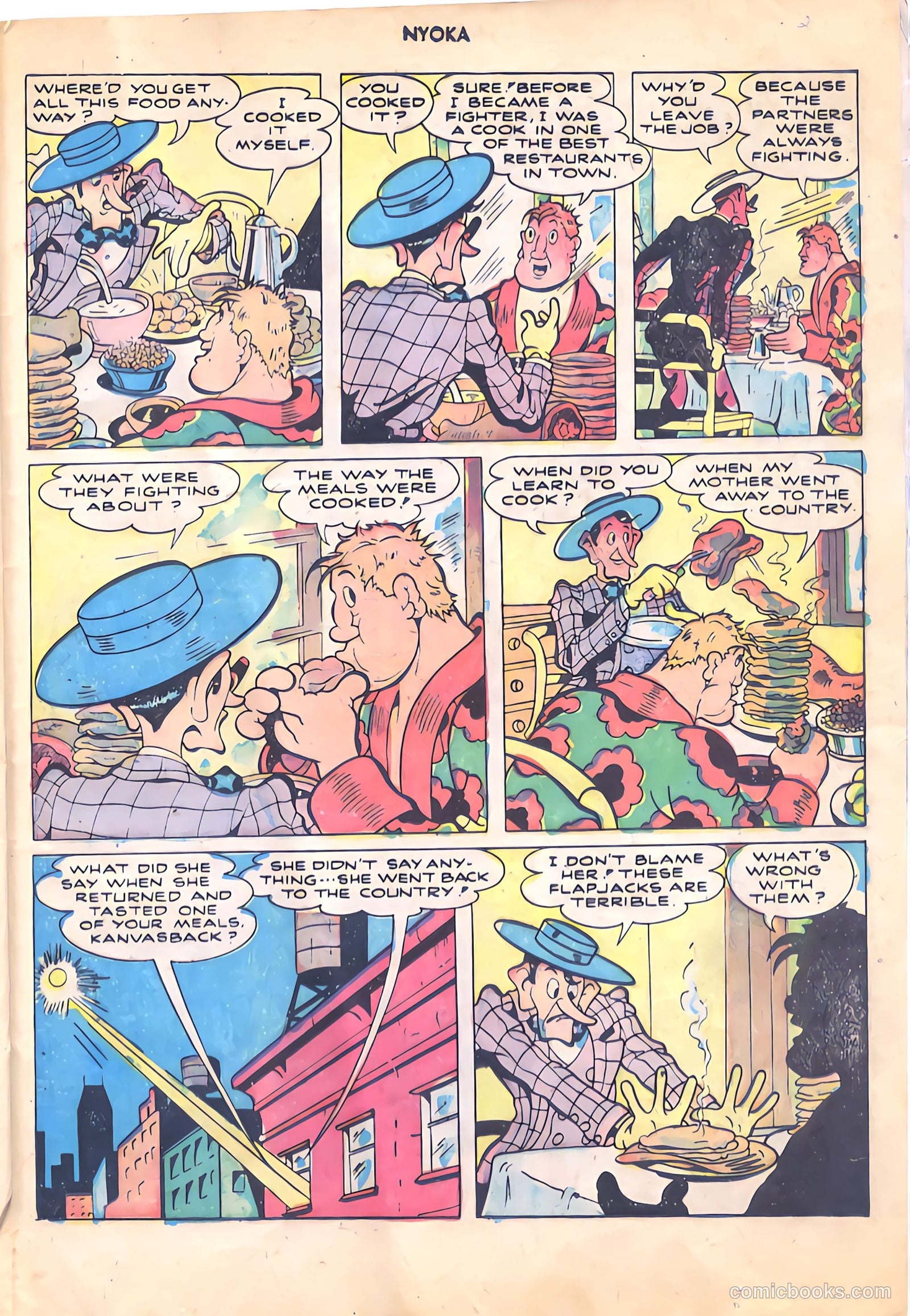 Nyoka the Jungle Girl #16 (1948) — page 25 of 36