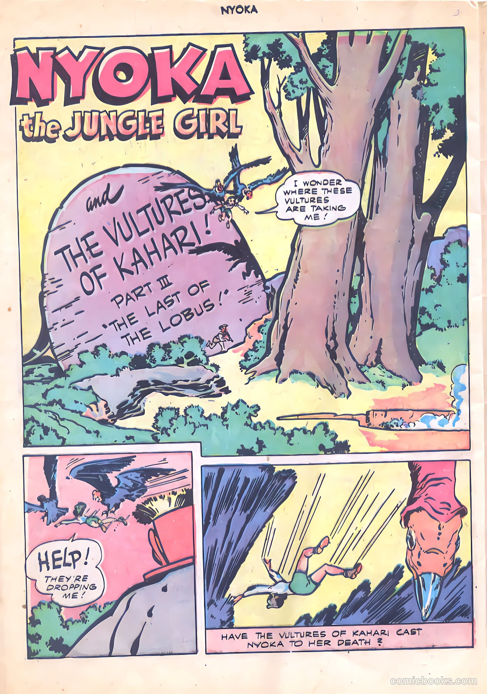 Nyoka the Jungle Girl #16 (1948) — page 28 of 36