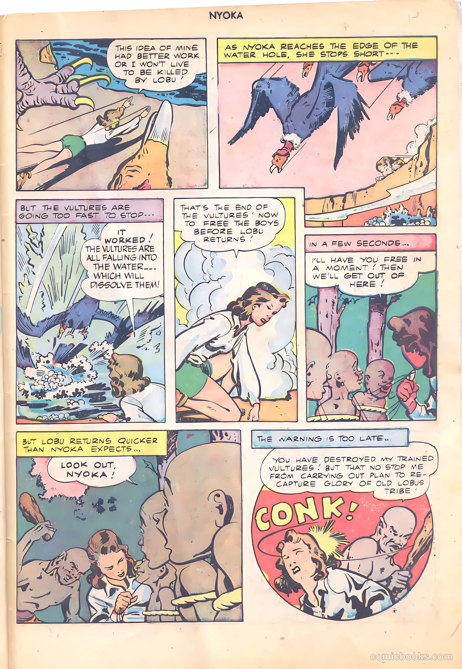 Nyoka the Jungle Girl #16 (1948) — page 31 of 36
