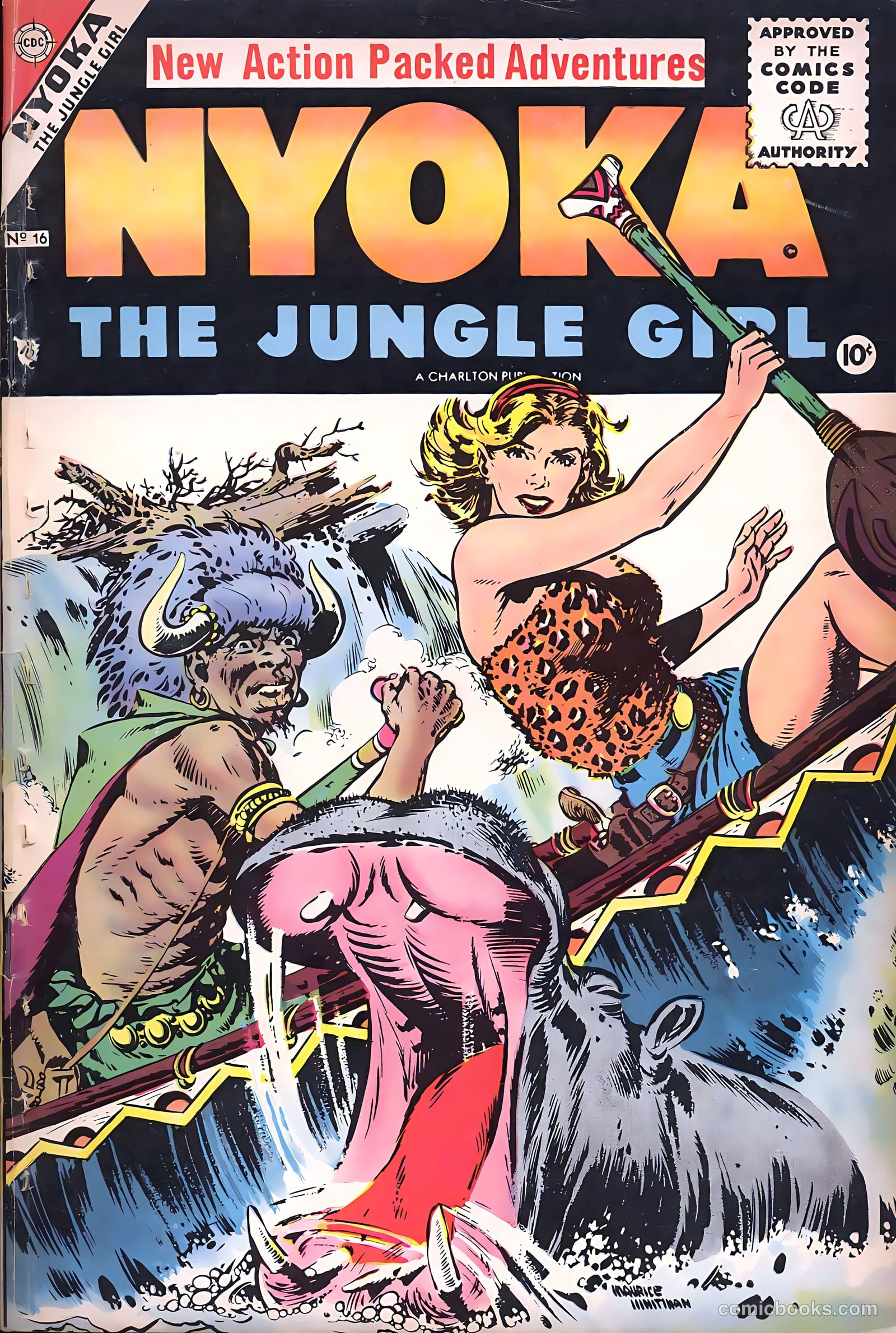 Nyoka the Jungle Girl #16