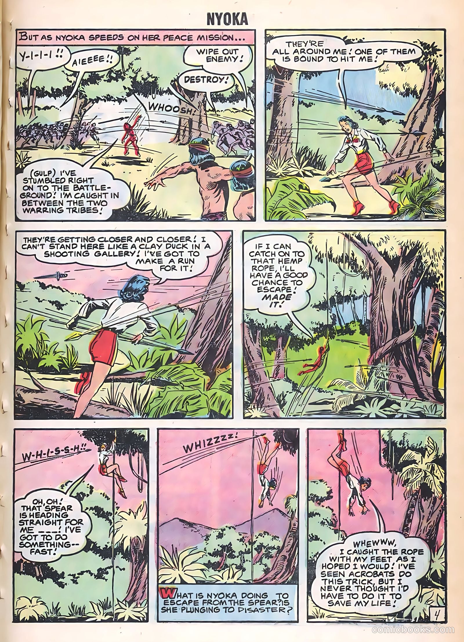 Nyoka the Jungle Girl #16 (1956) — page 7 of 36
